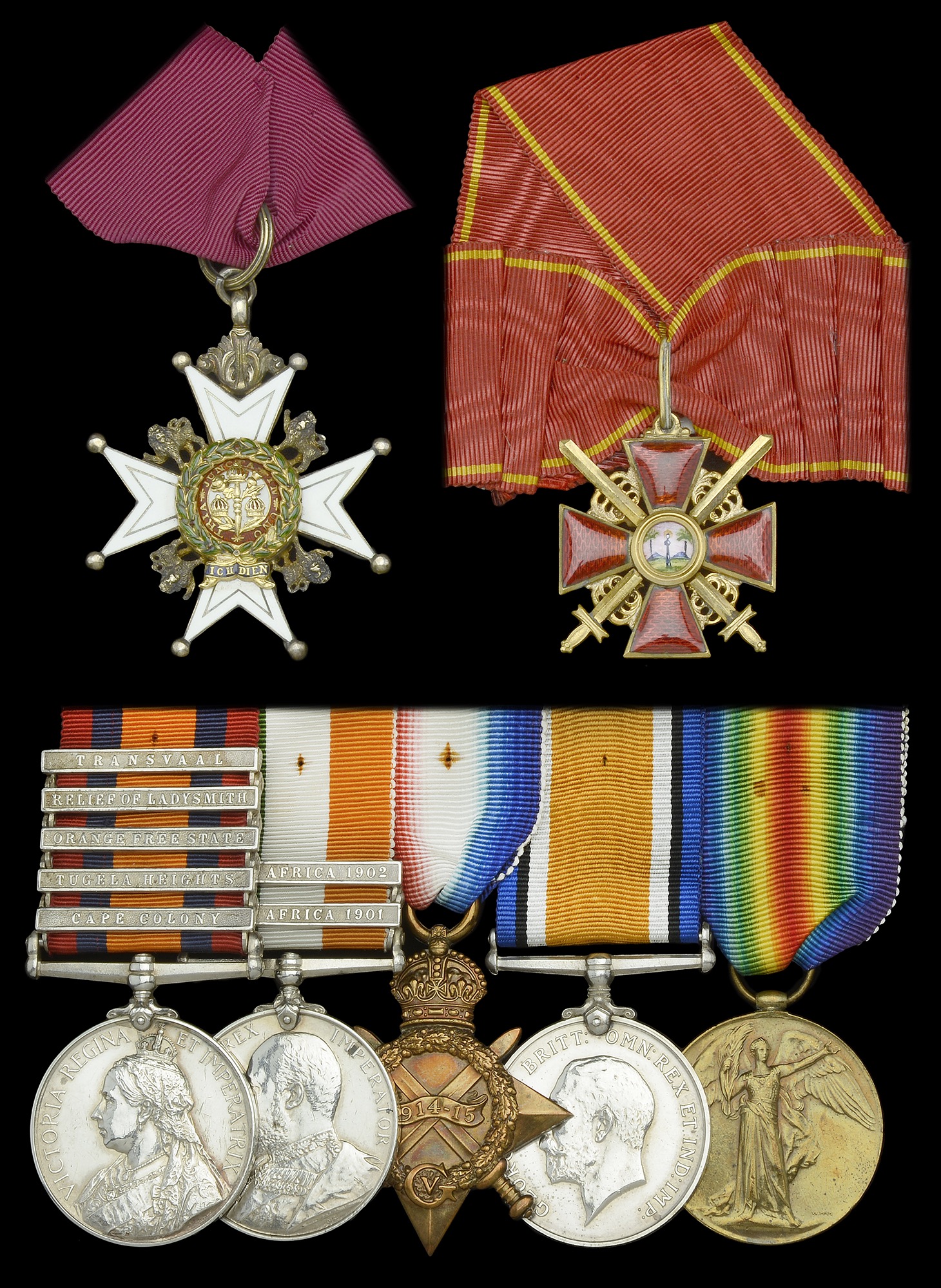 Groups and Single Decorations for Gallantry