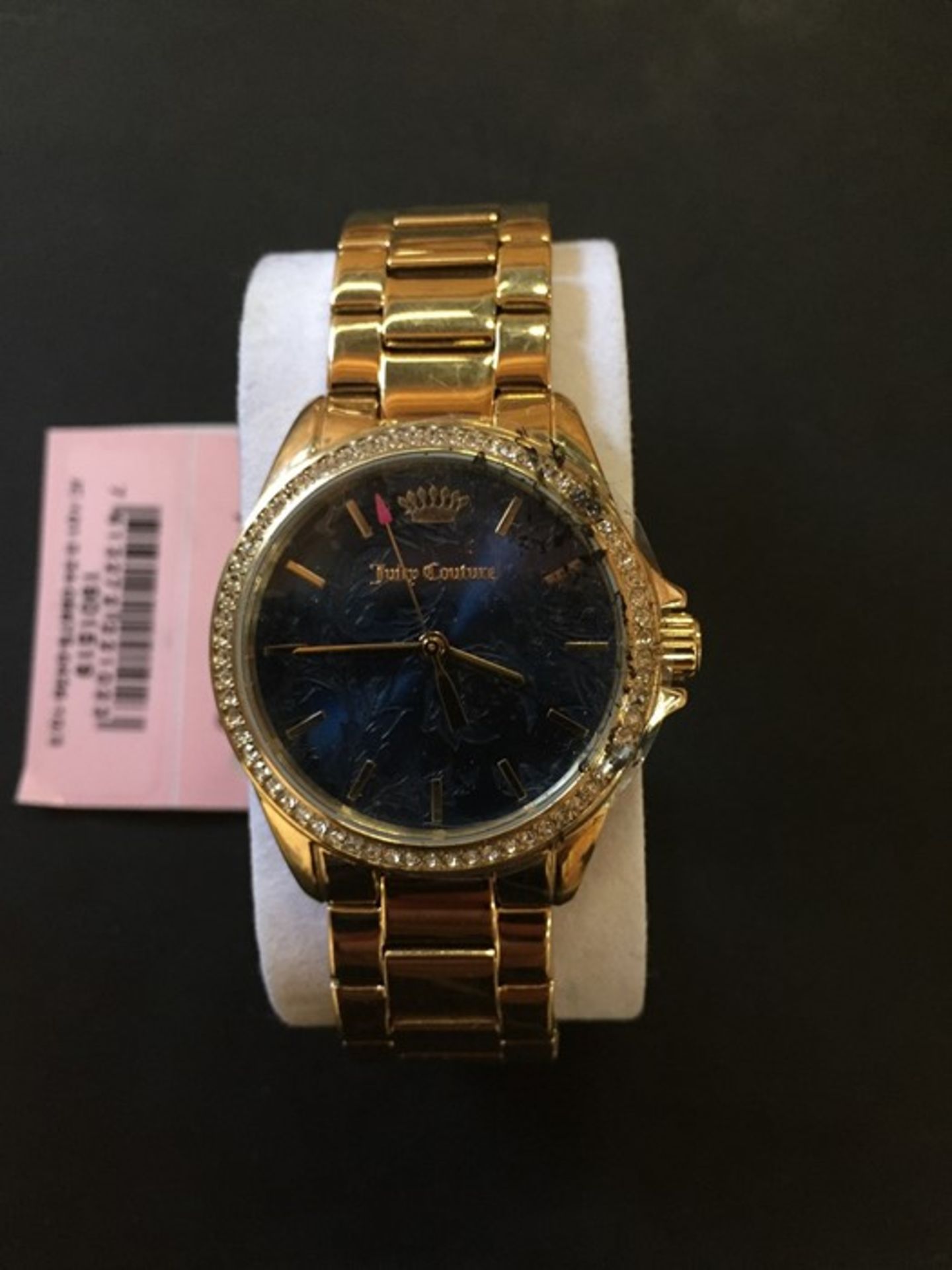 1 UNBOXED LADIES JUICY COUTURE LAGUNA WATCH 1901519 IN GOLD / RRP £225.00 (VIEWING IS AVALABLE)