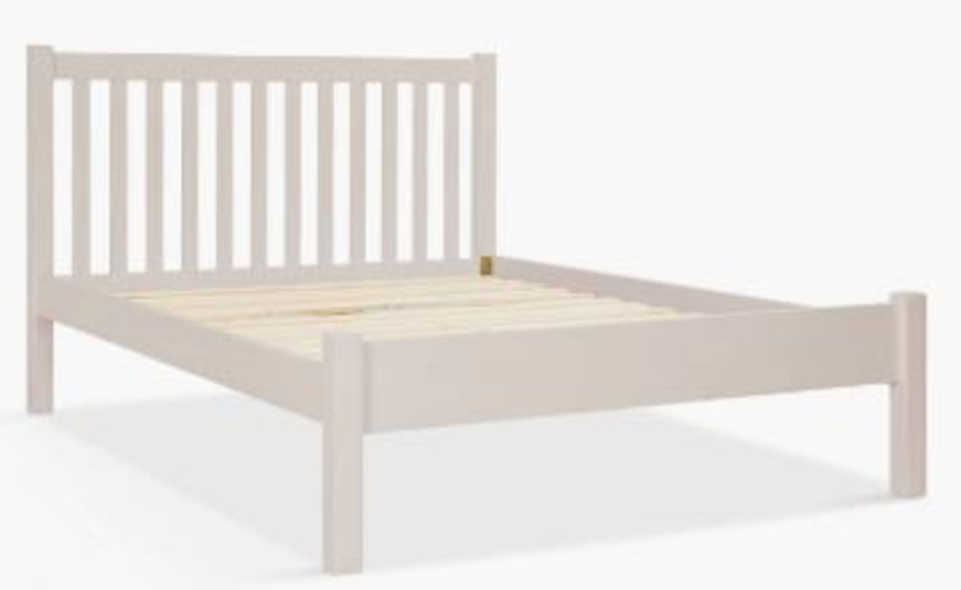 JOHN LEWIS WILTON WHITE 120CM BED FRAME