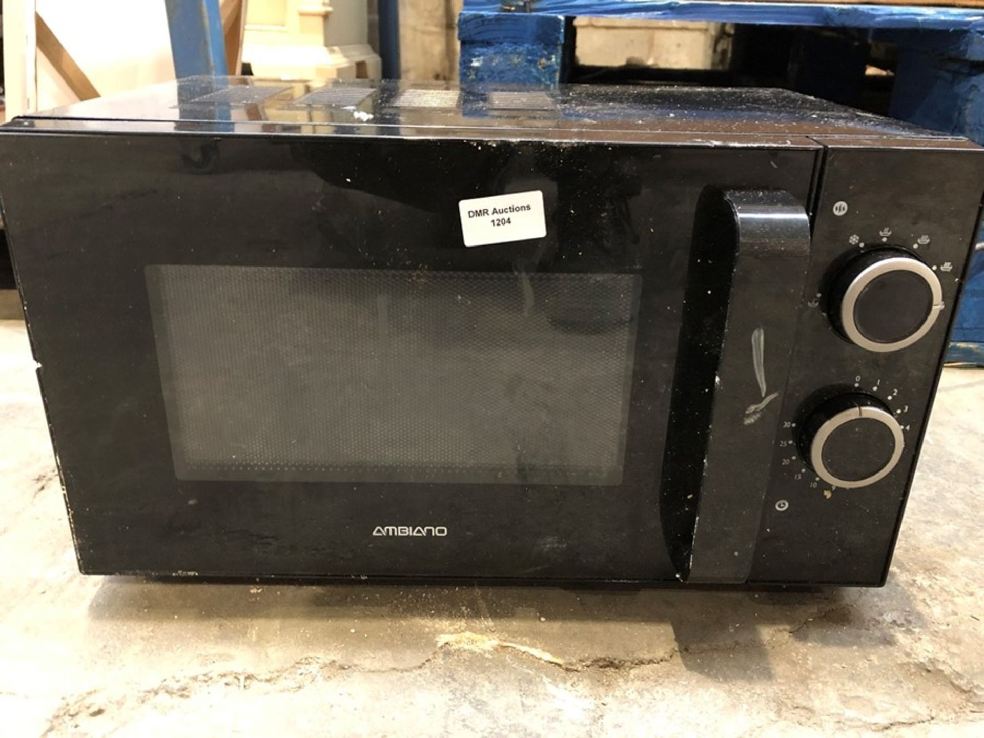 1 AMBIANO MICROWAVE (PUBLIC VIEWING AVAILABLE) - BAILIFF REPOSSESSION