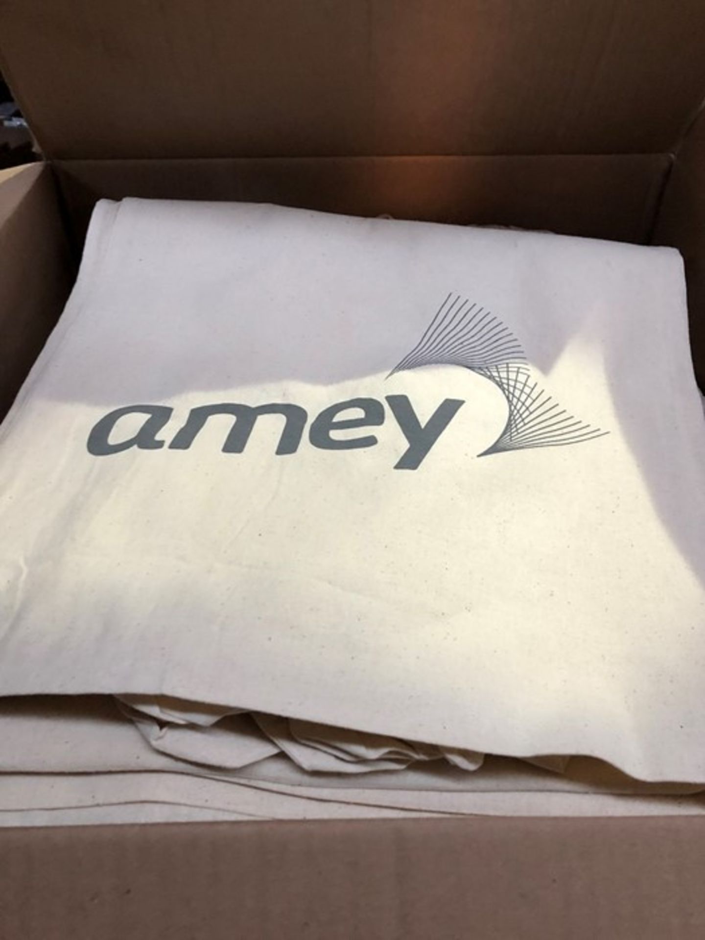 1 BOX OF AMEY REUSABLE BAGS (PUBLIC VIEWING AVAILABLE)