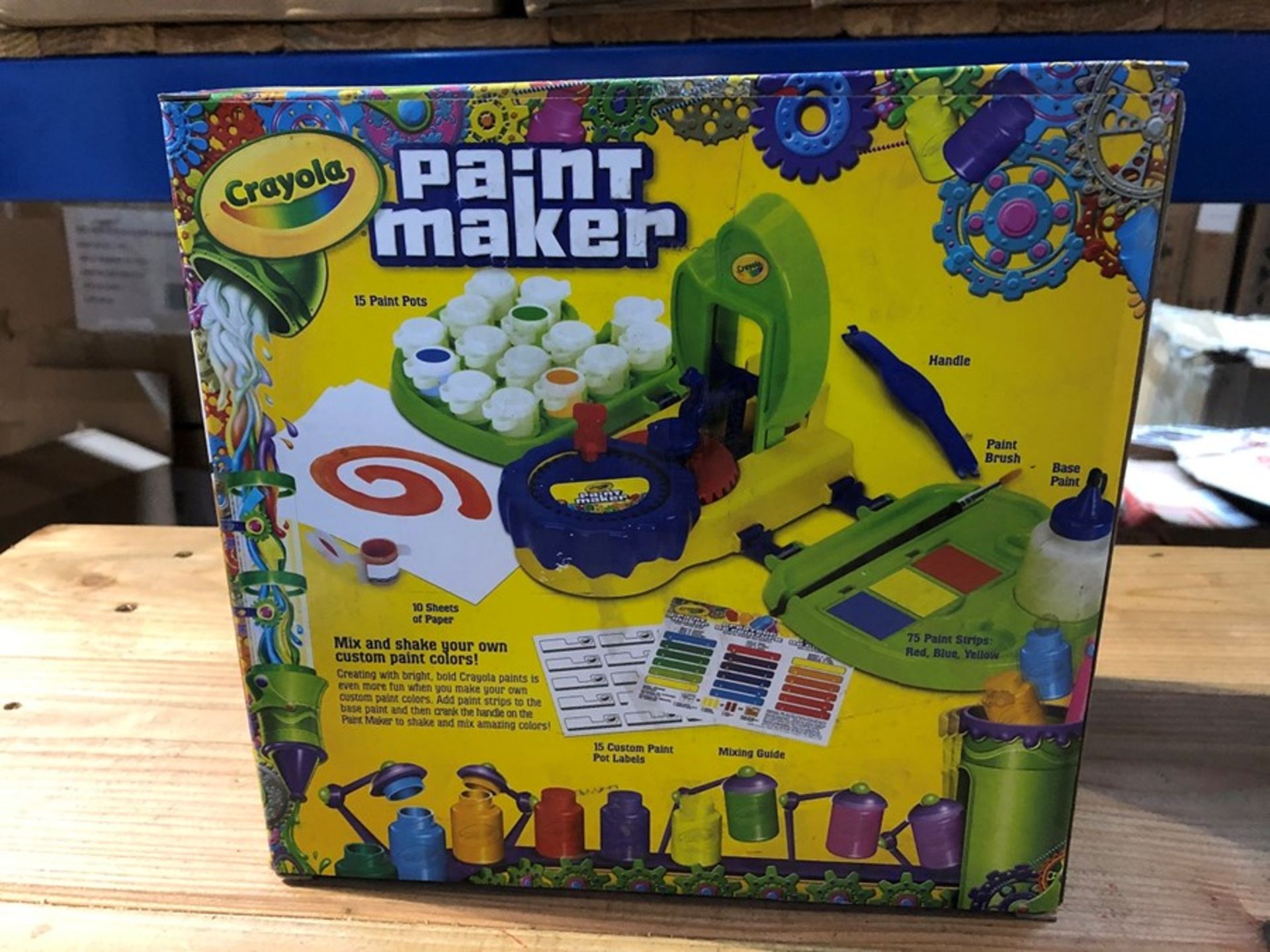 1 BOXED PAINT MAKER CRAYOLA (PUBLIC VIEWING AVAILABLE)