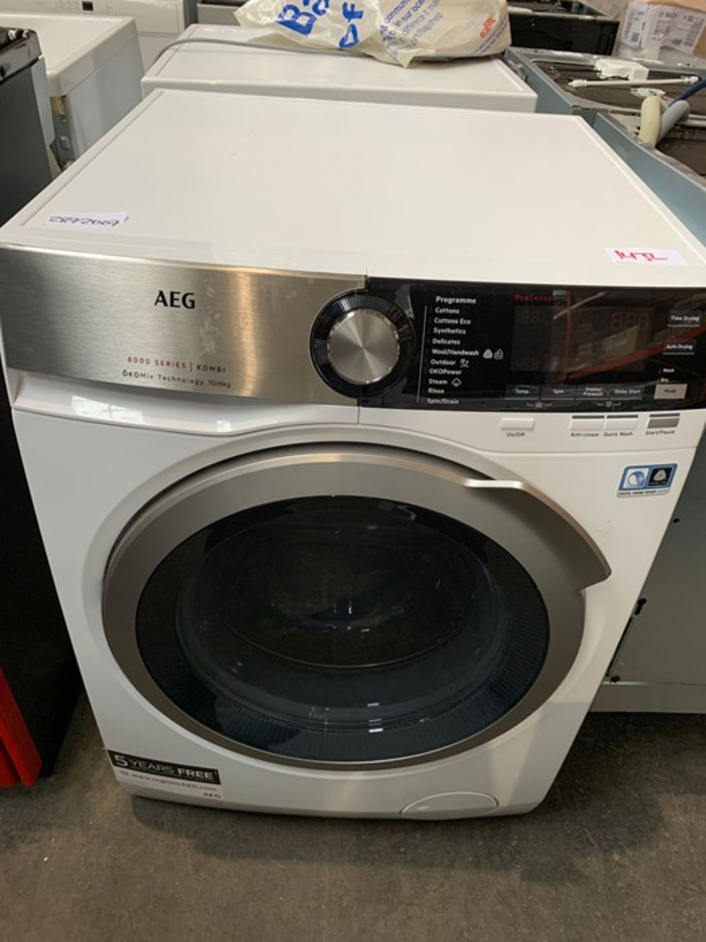 AEG L8WEC166R WASHER DRYER