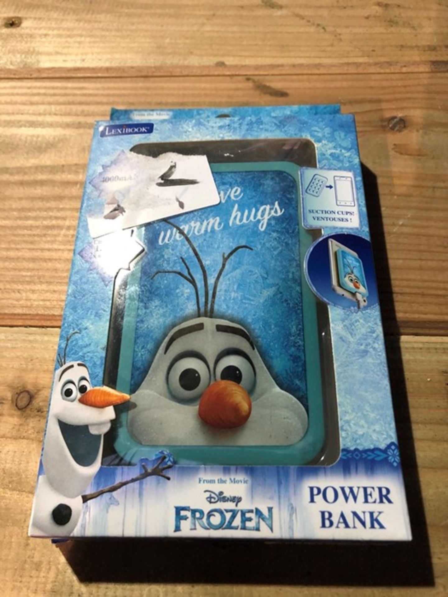 1 BOXED LEXIBOOK FROZEN POWER BANK (PUBLIC VIEWING AVAILABLE)