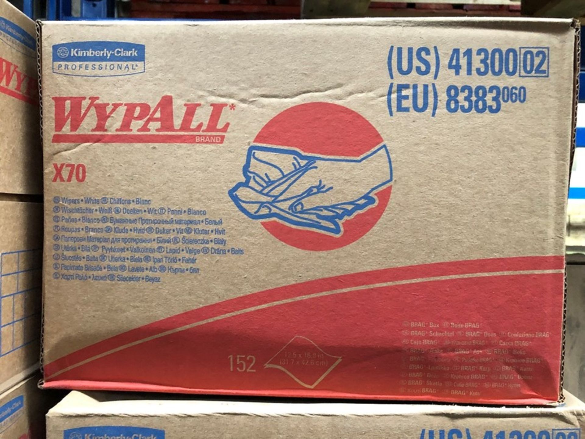 1 BOX OF WYPALL PAPER HAND TOWELS (PUBLIC VIEWING AVAILABLE)
