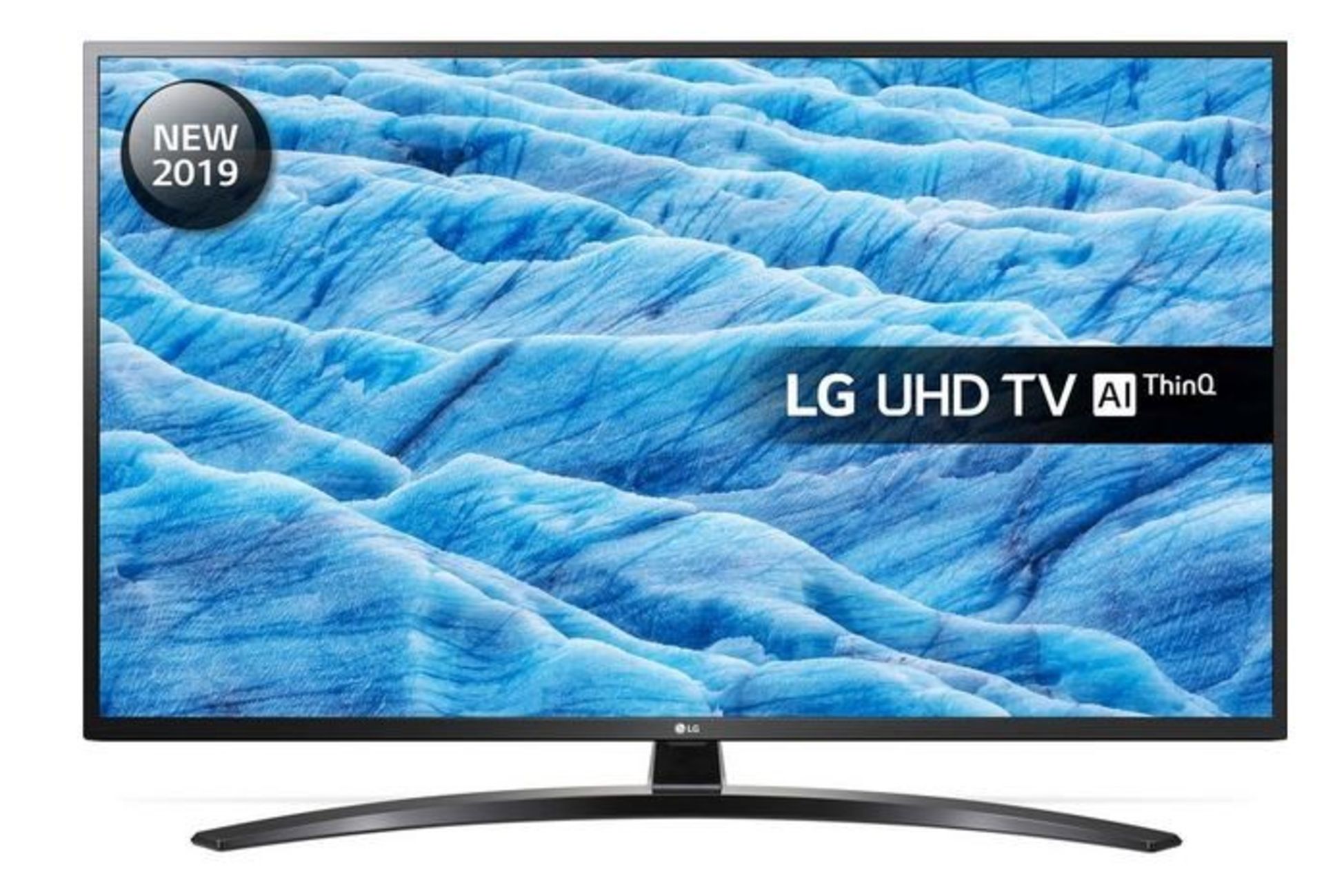 1 BOXED AND UNTESTED LG 55" UHD TV AI THINQ - 55UM74 / DAMAGES TO THE SCREEN / RRP £429.99 (PUBLIC