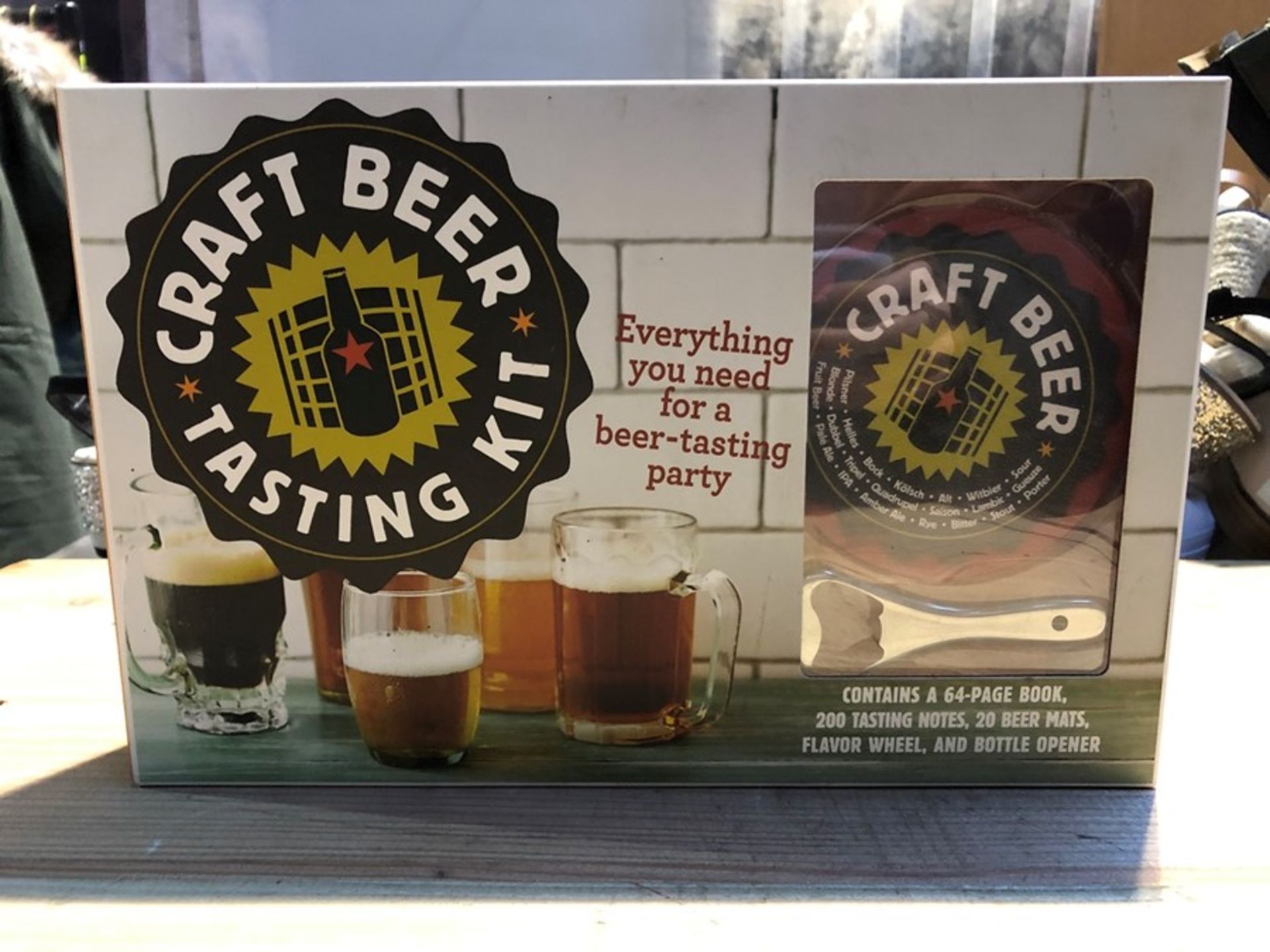 1 BOXED CRAFT BEER TASTING KIT (PUBLIC VIEWING AVAILABLE)