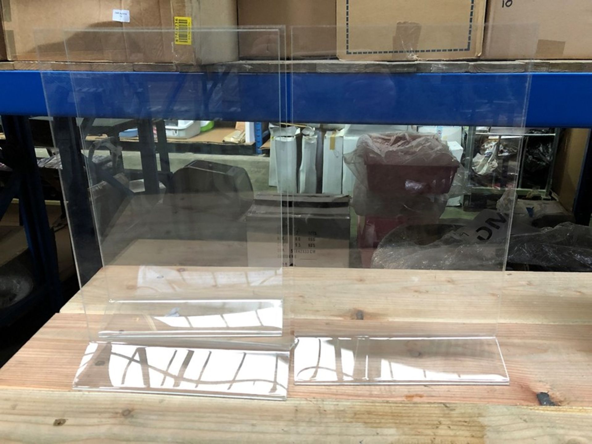 1 SET OF 3 CLEAR PLASTIC DISPLAYS (PUBLIC VIEWING AVAILABLE)