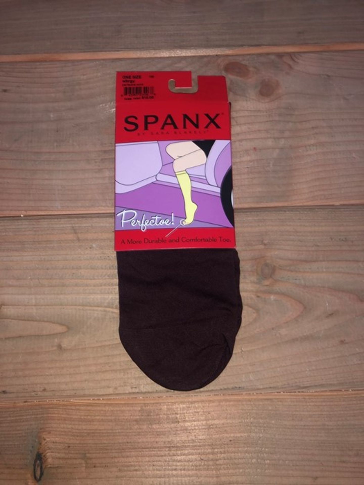 1 LOT TO CONTAIN 50 SPANX SOCKS IN BURGUNDY / SIZE ONE SIZE / STYLE 105 / RRP £750.00 (PUBLIC