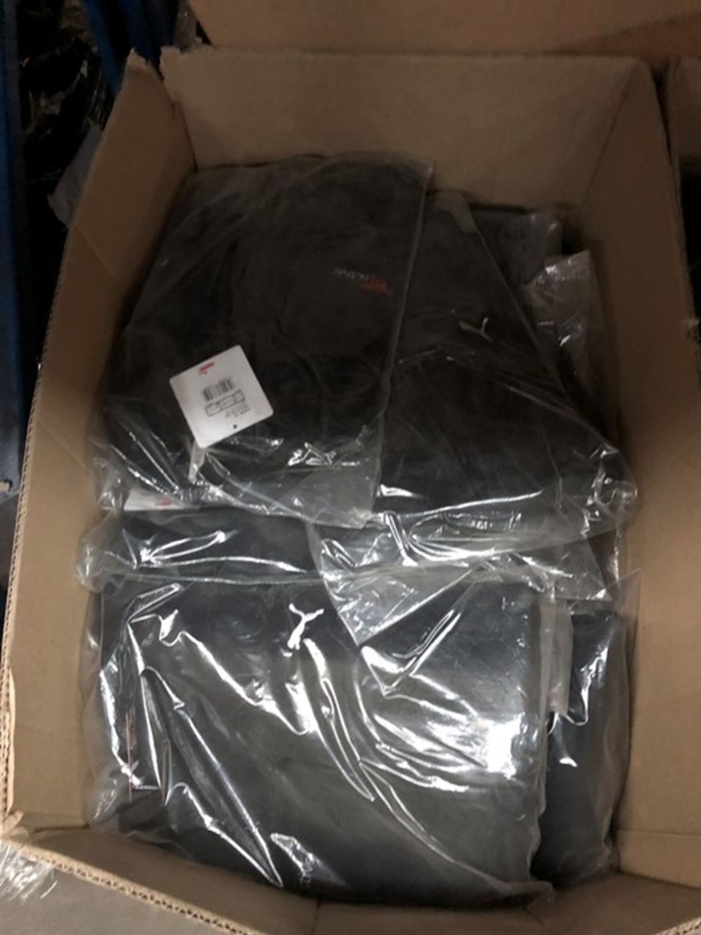 1 LOT TO CONTAIN A BOXED FILLED WITH VIRGIN ACTIVE PUMA SWEAT JACKETS (PUBLIC VIEWING AVAILABLE)