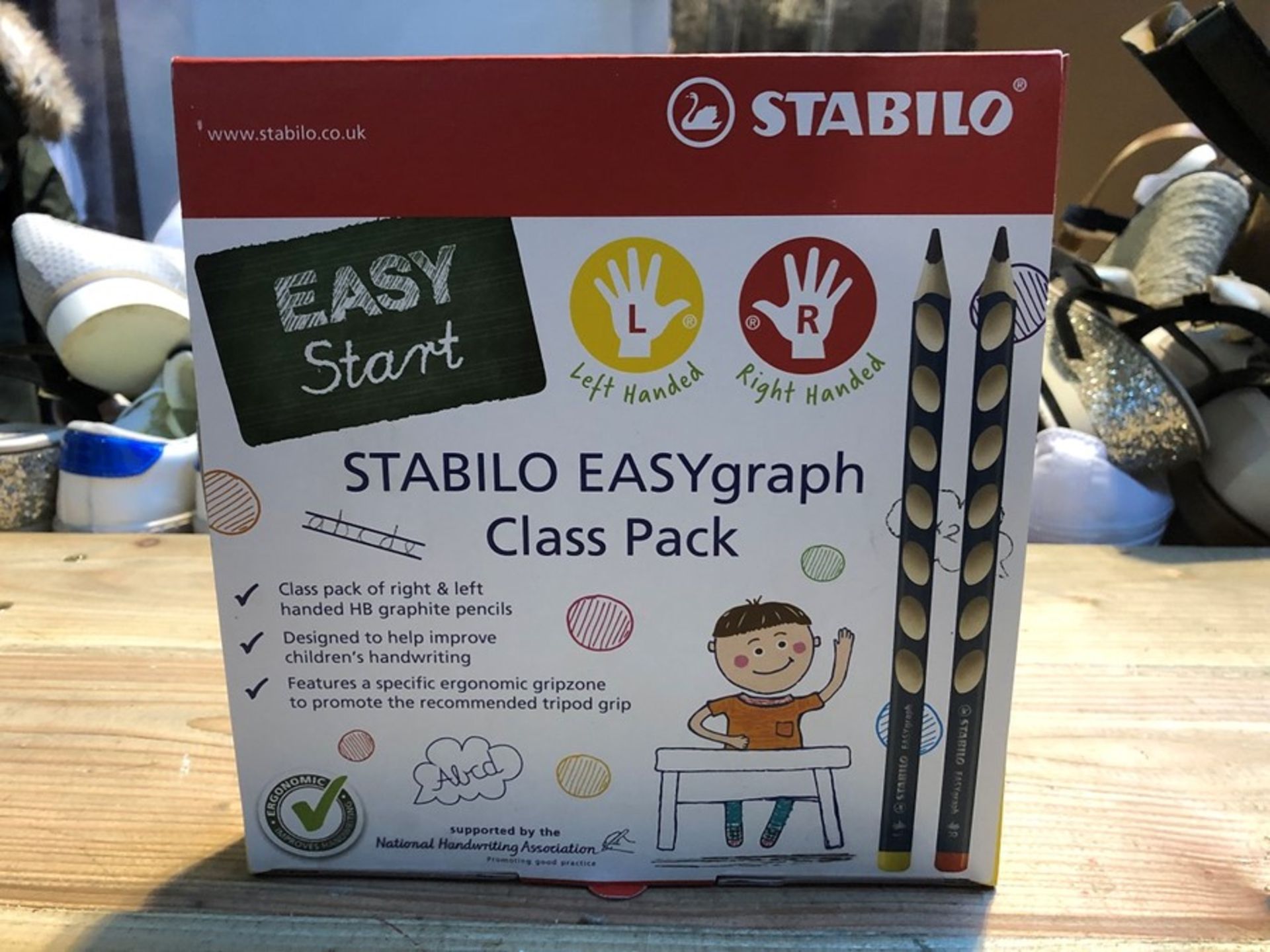 1 BOXED SET OF STABILO EASYGRAPH CLASS PACK OF PECILS - 48PCS PER BOX / RRP £49.85 (PUBLIC VIEWING