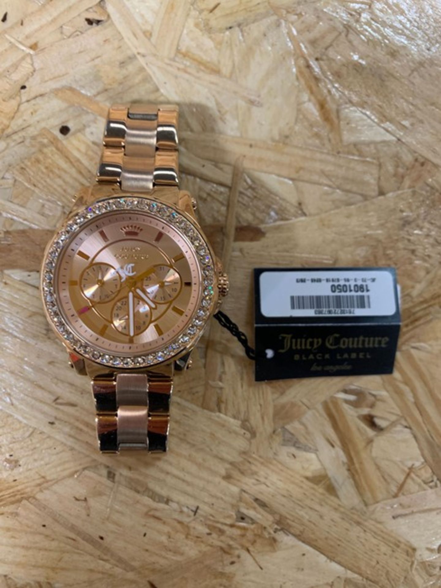I x UNBOXED LADIES JUICY COUTURE PEDIGREE WATCH 1901050 IN ROSE GOLD RRP £150