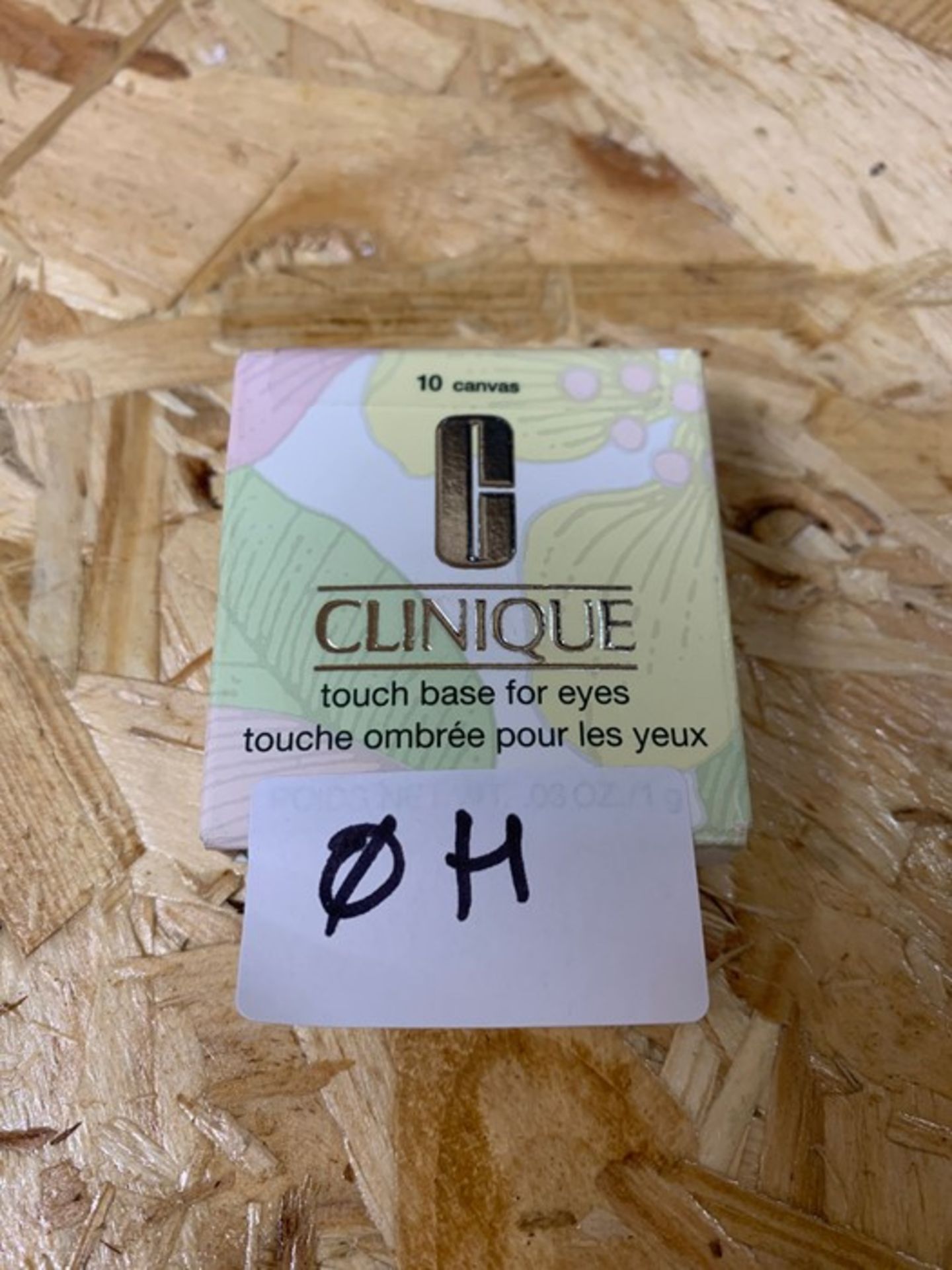 1 x CLINIQUE TOUCH BASE FOR EYES IN 10 CANVAS RRP £16