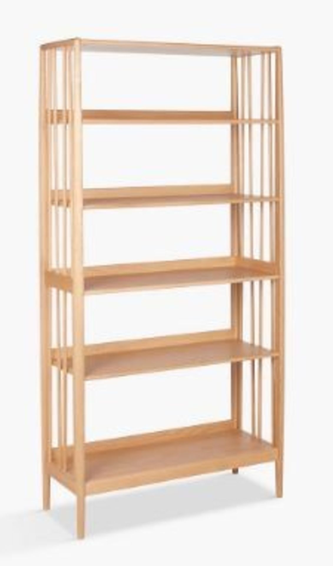 ERCOL FOR JOHN LEWIS SHALSTONE SHELVING UNIT IN OAK