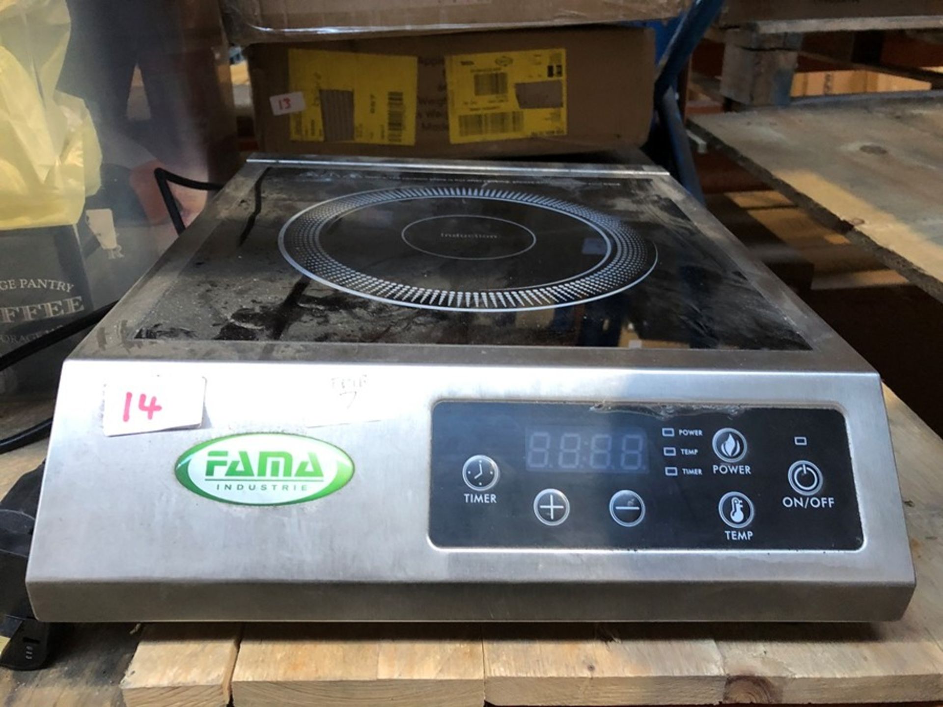 1 FAMA TOUCH CONTROL INDUCTION HOB (PUBLIC VIEWING AVAILABLE)