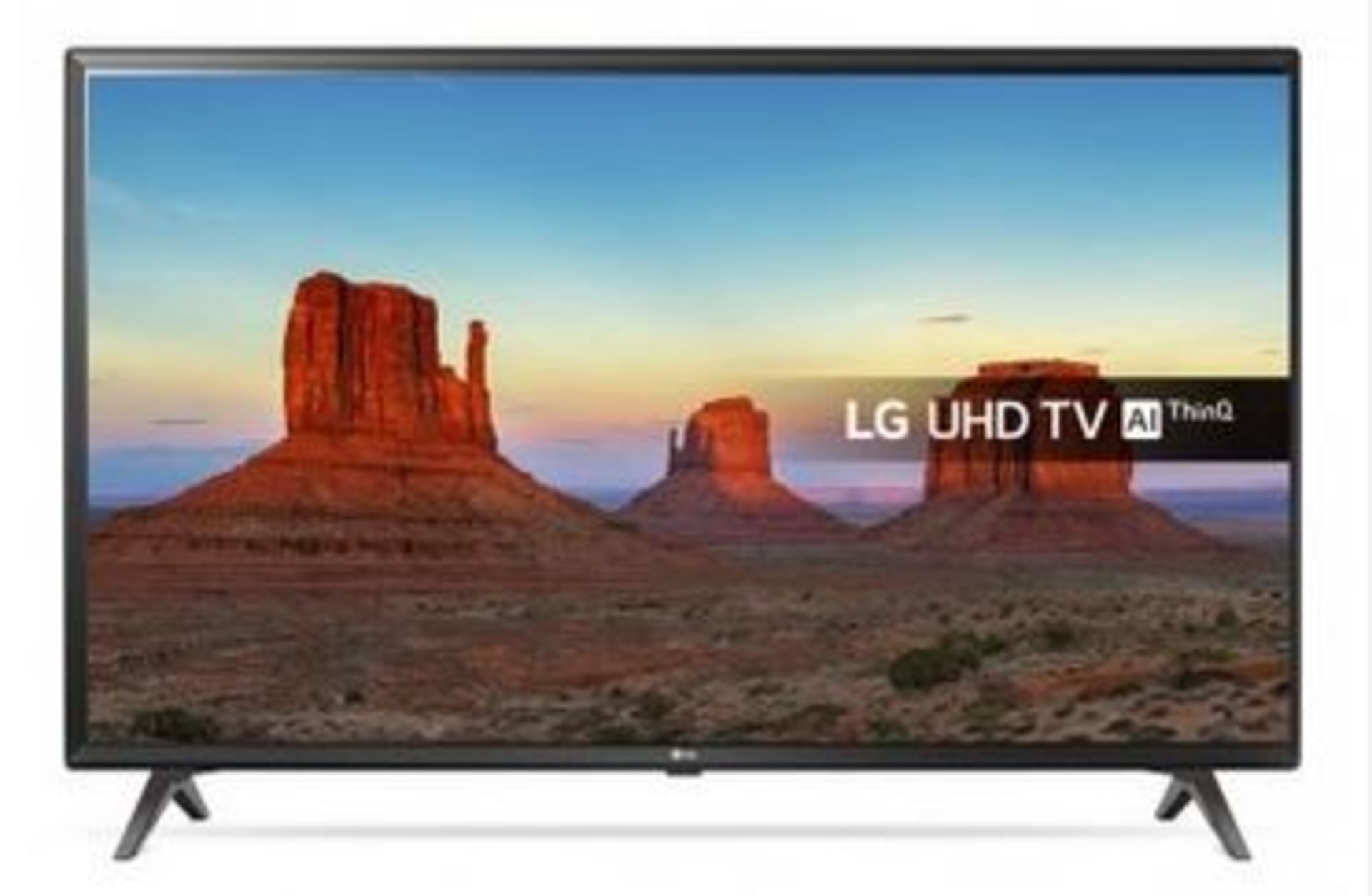 1 BOXED AND UNTESTED LG 43" ULTRA HD SMART TV - 43UK6300PLB / PICTURE AS REFERNCE ONLY / RRP £289.00