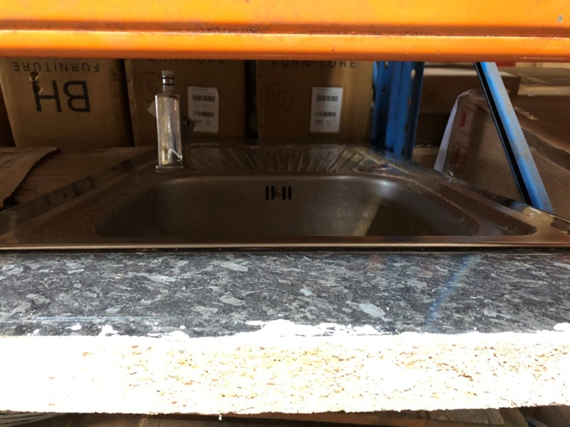 1 KITCHEN COUNTER-TOP WITH SINK (PUBLIC VIEWING AVAILABLE)