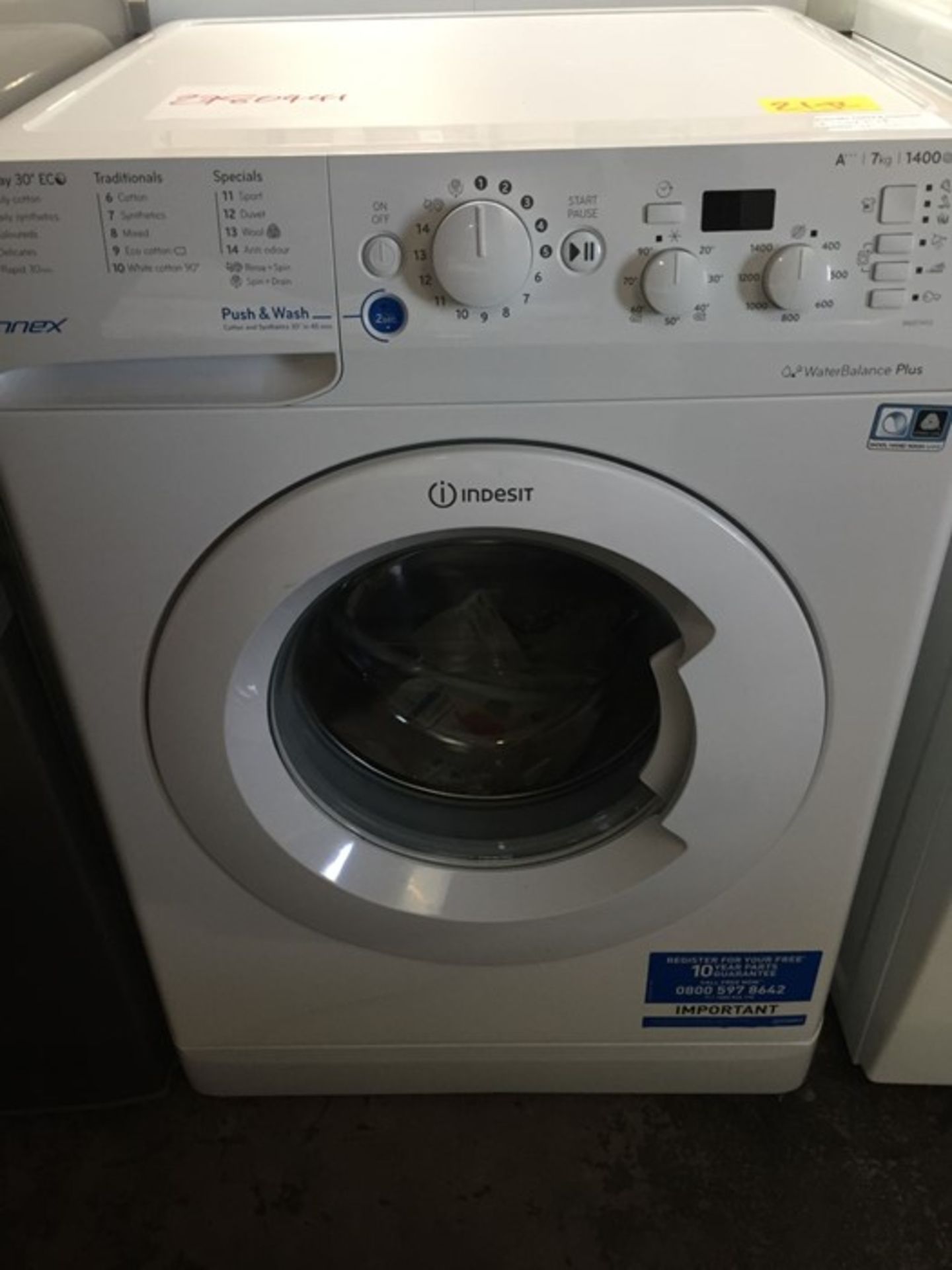 INDESIT BWD71453WUK WASHING MACHINE