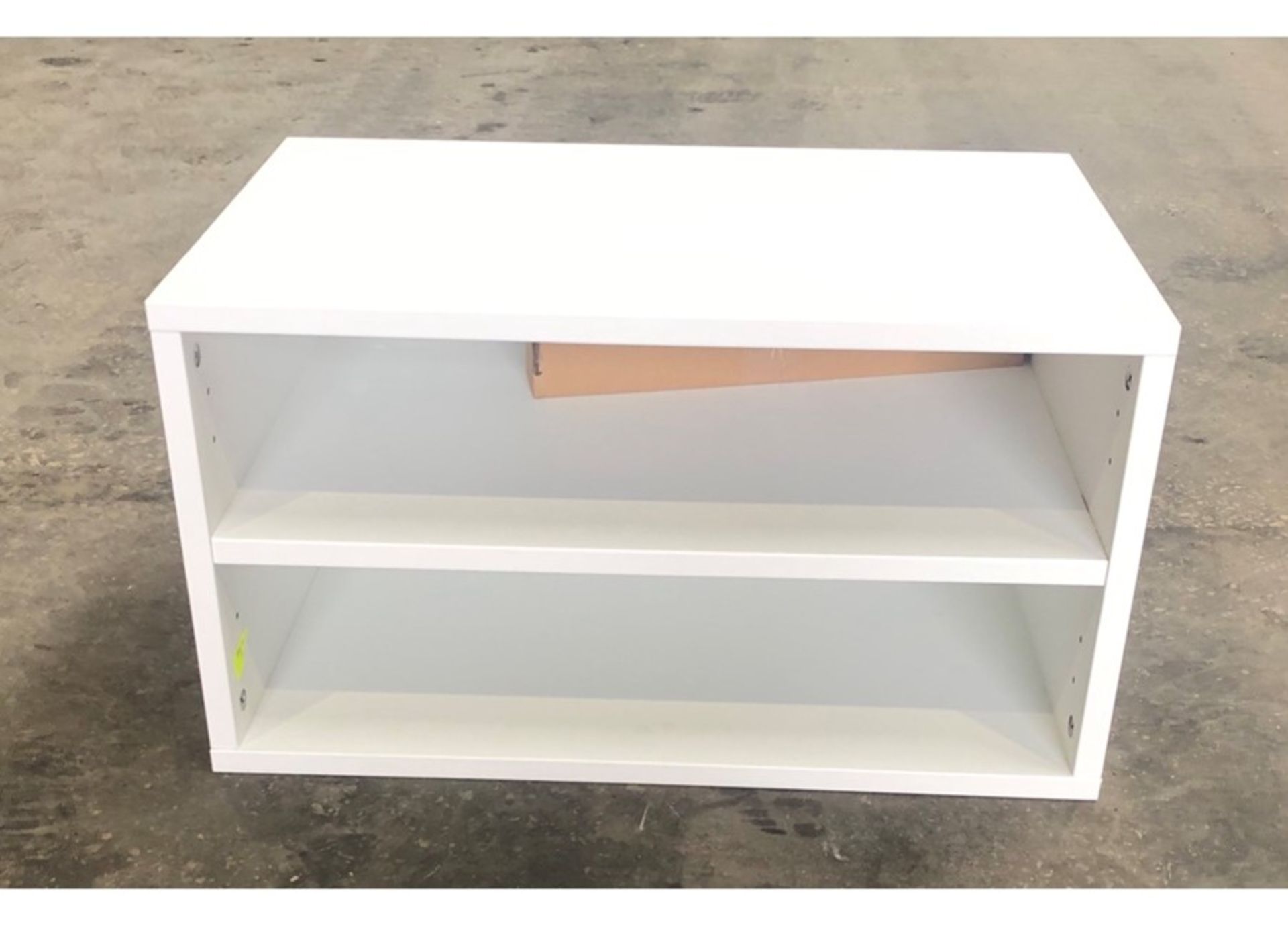 JOHN LEWIS MIXIT WHITE SHELF UNIT (PUBLIC VIEWING AVAILABLE/RECOMMENDED)