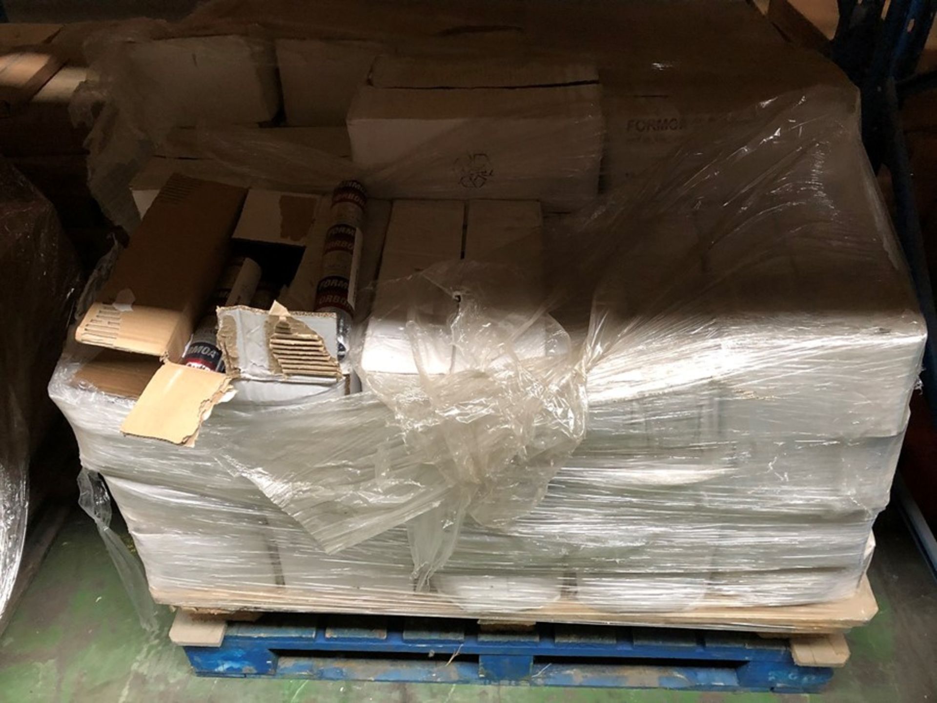 1 LOT TO CONTAIN A PALLET CONTAINING TUBES OF FORMOA 006-240 WHITE POLYMER ADHESIVE / RRP £4,319.