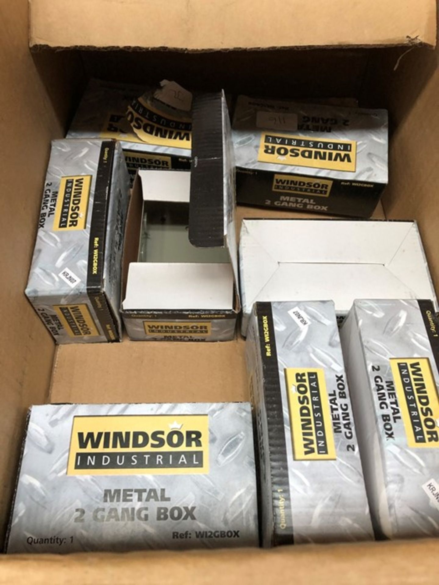 1 LOT TO CONTAIN SEVERAL BOXED WINDSOR INDUSTRIAL 2 METAL GANG (SOLD AS SEEN)