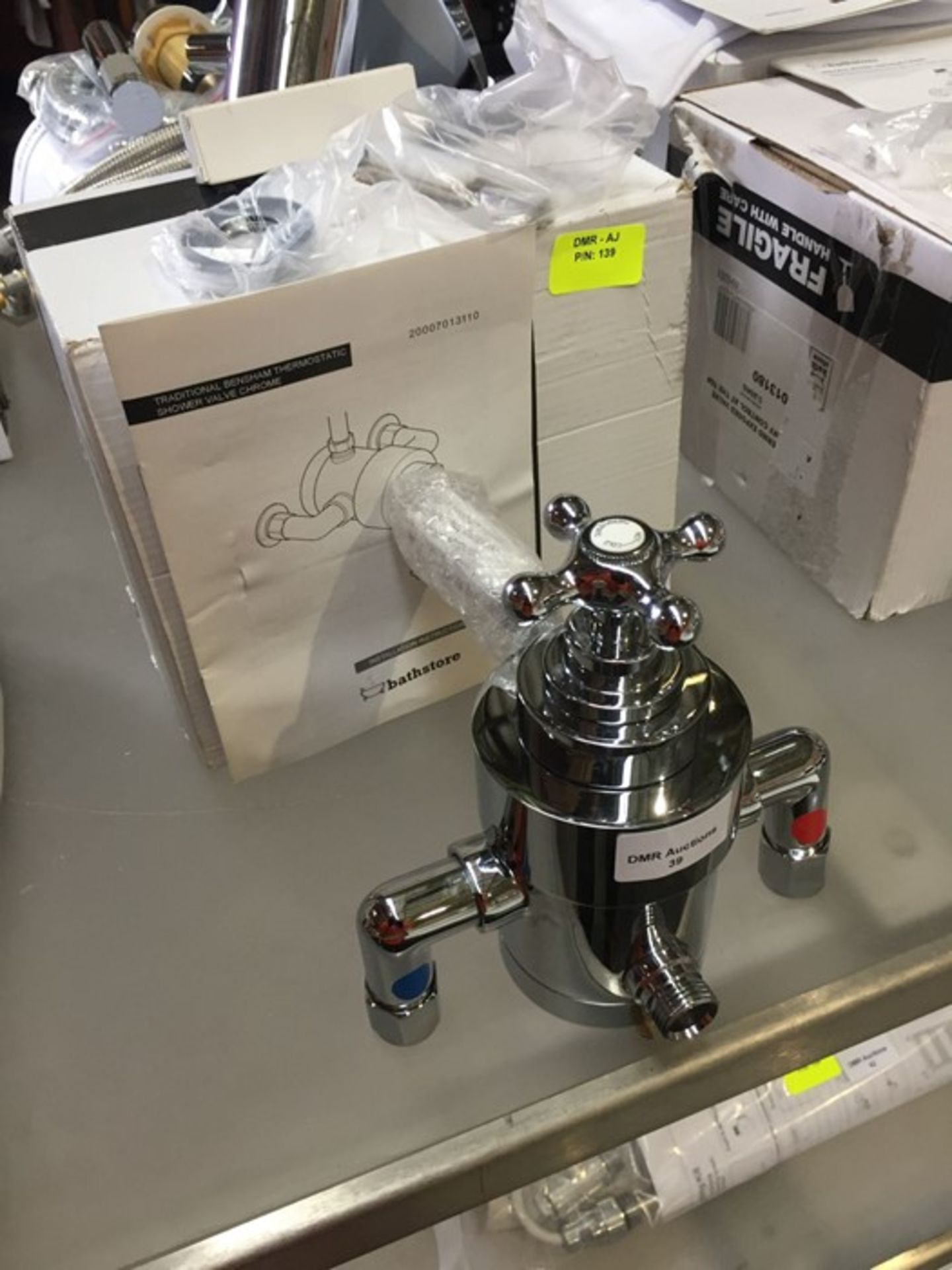 BATHSTORE TRADITIONAL BENSHAM THEROSTAIC EXPOSED SHOWER VALVE. RRP £495 (PUBLIC VIEWING AVAILABLE