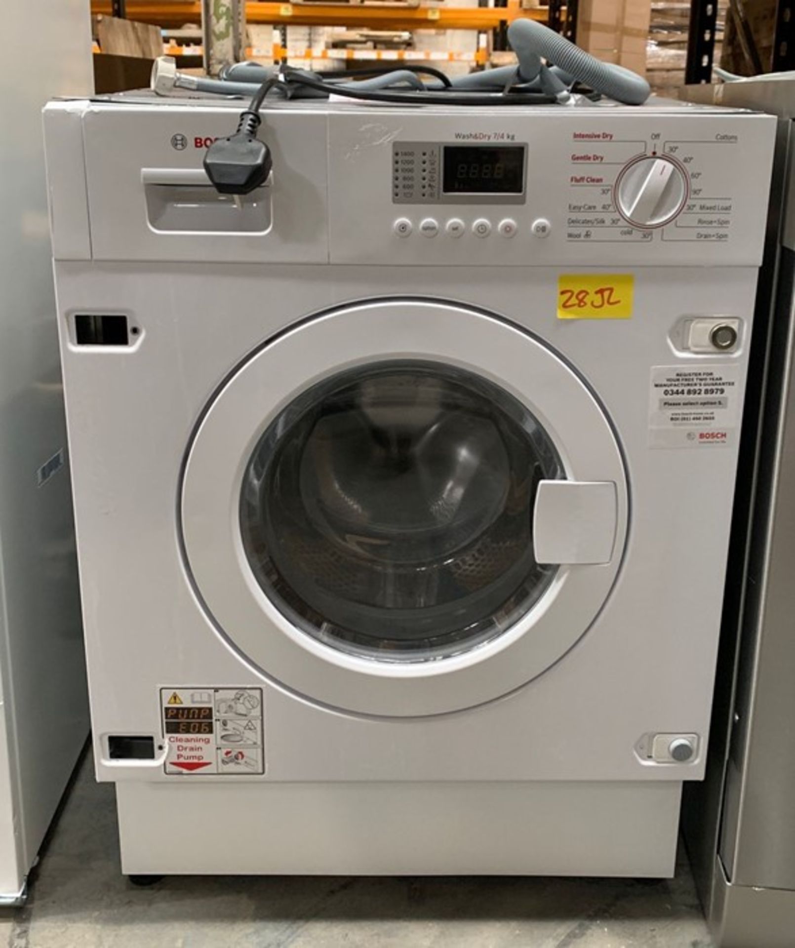 BOSCH WKD28351GB WASHER DRYER