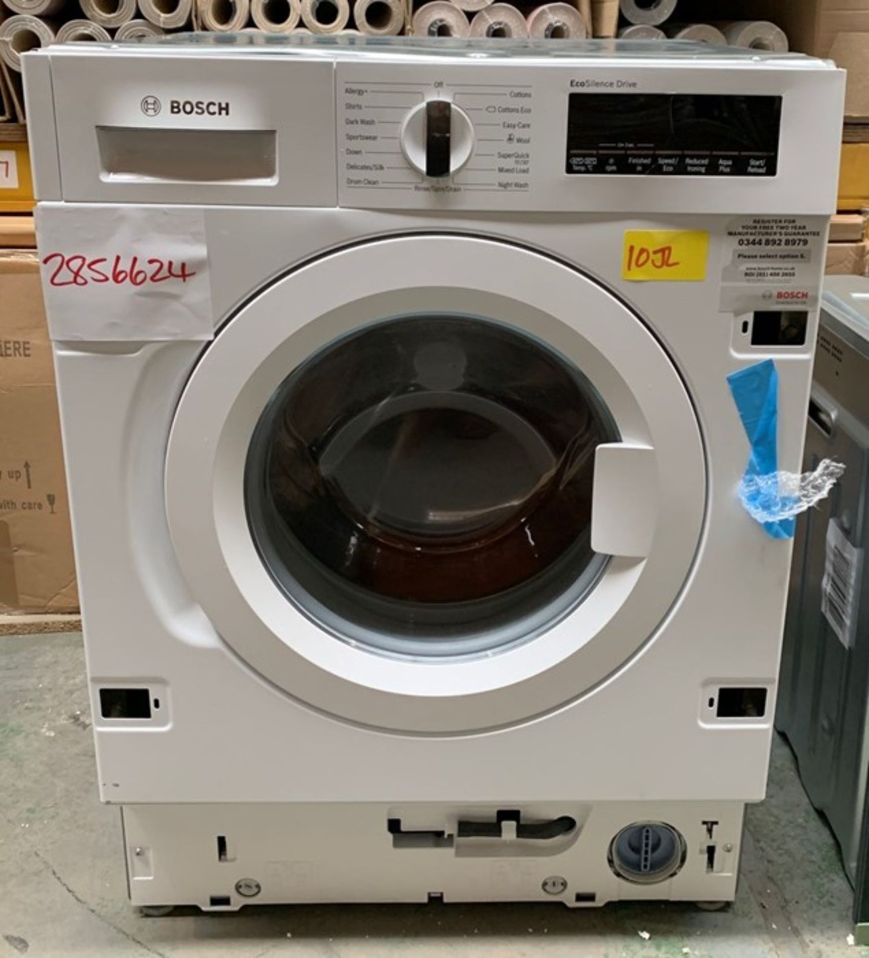 BOSCH WIW28500GB INTEGRATED WASHING MACHINE