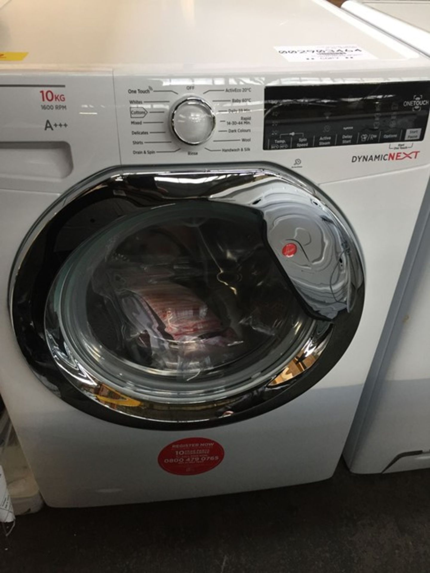 HOOVER DXOA610HC3 WASHING MACHINE