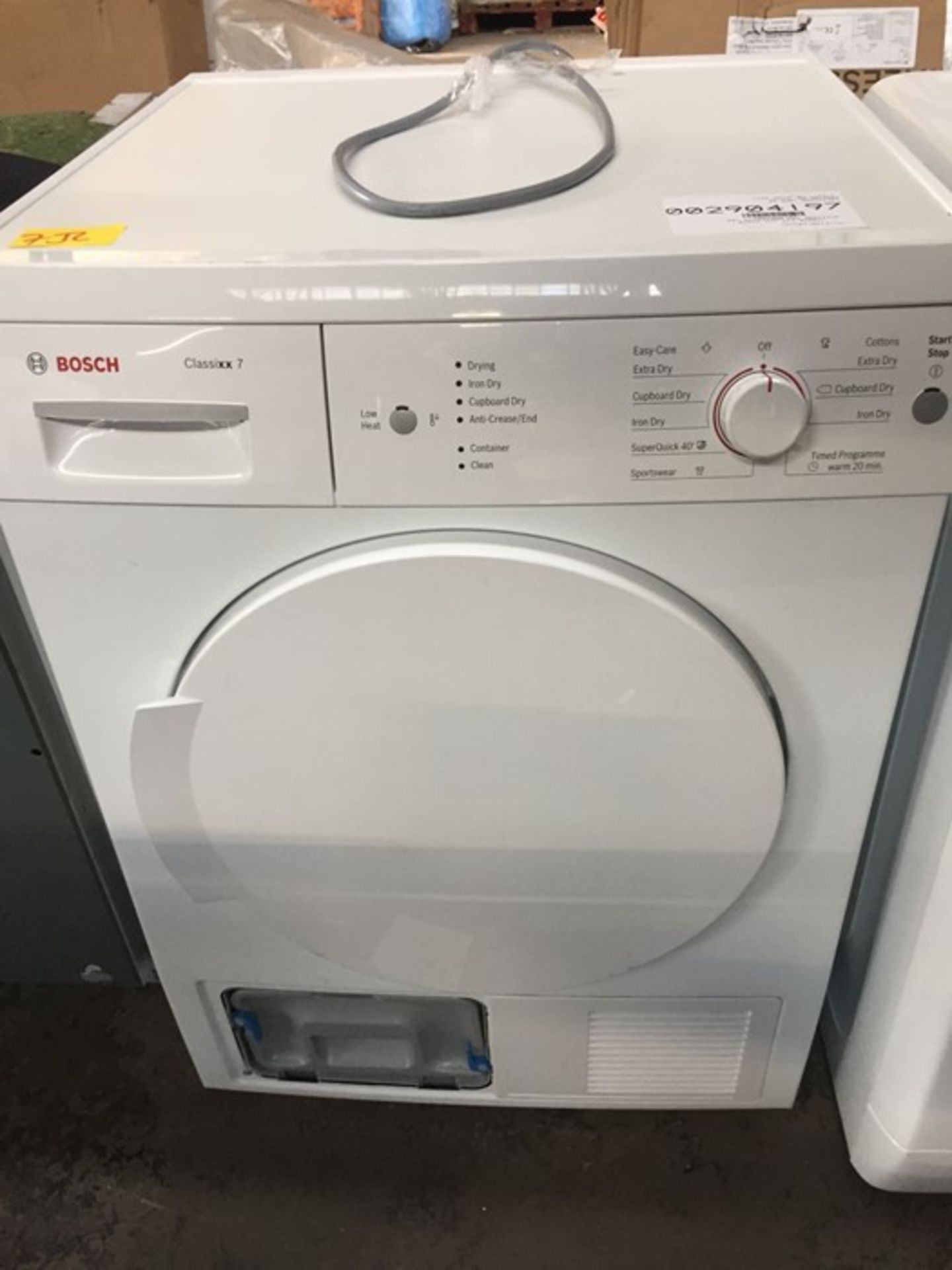 BOSCH WTE84106GB TUMBLE DRYER