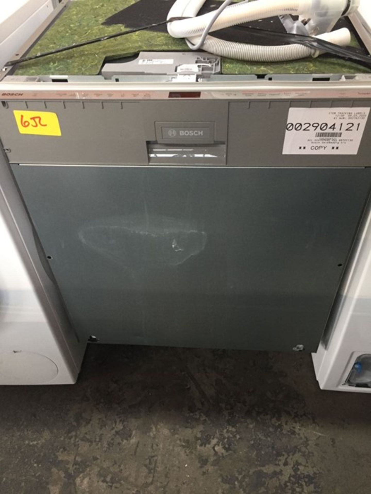 BOSCH SMV68MD01G INTEGRATED DISHWASHER