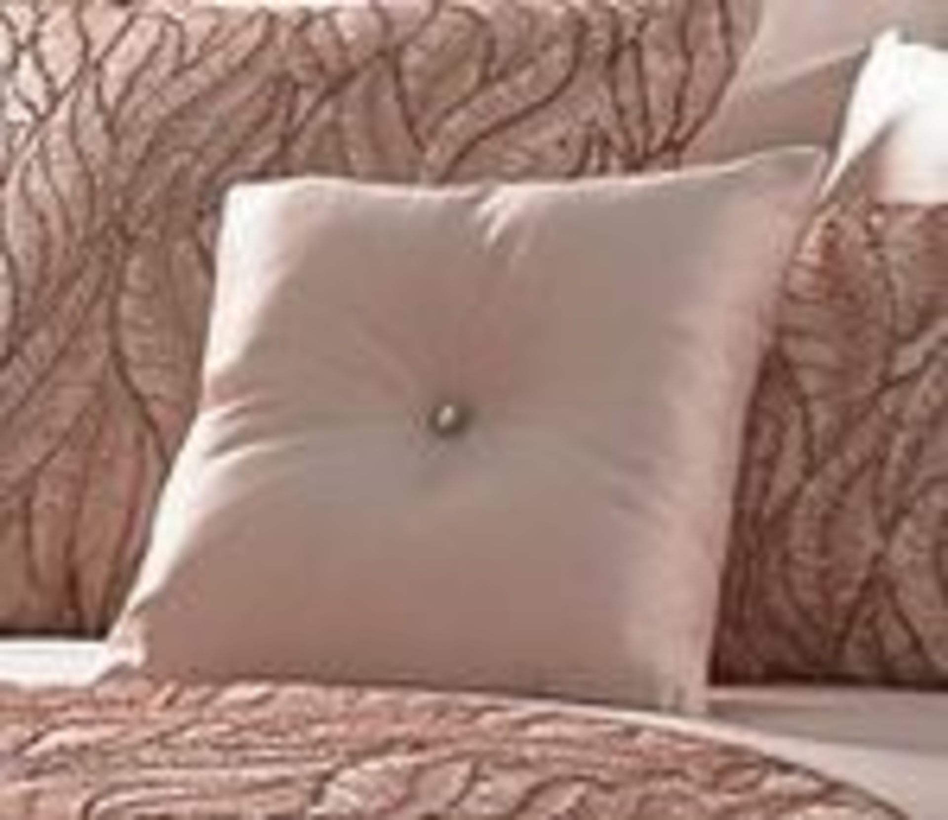 1 RENEE SEQUIN PILLOW - BLUSH PINK / SIZE: 30 X 30CM