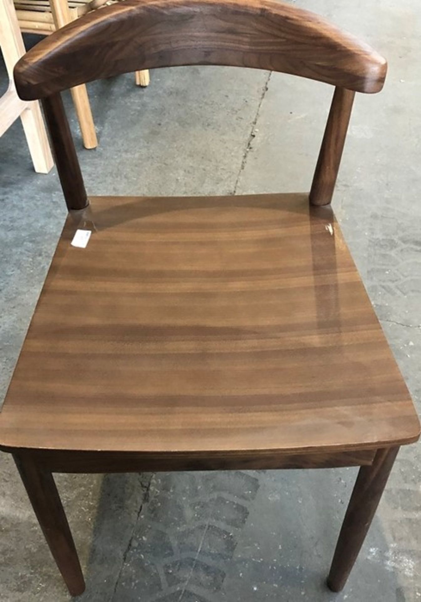 JOHN LEWIS WALNUT DESIGNER DINING CHAIR