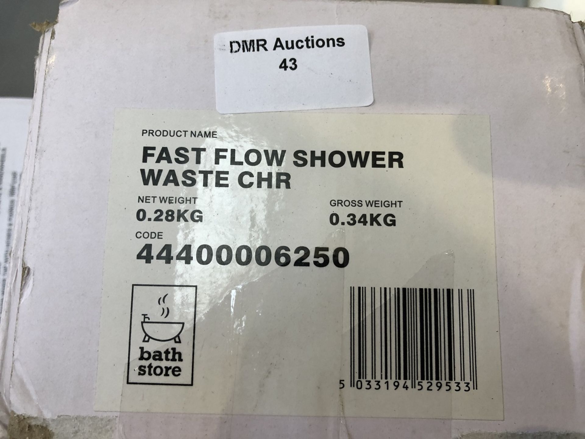 90MM FAST FLOW SHOWER WASTE KIT