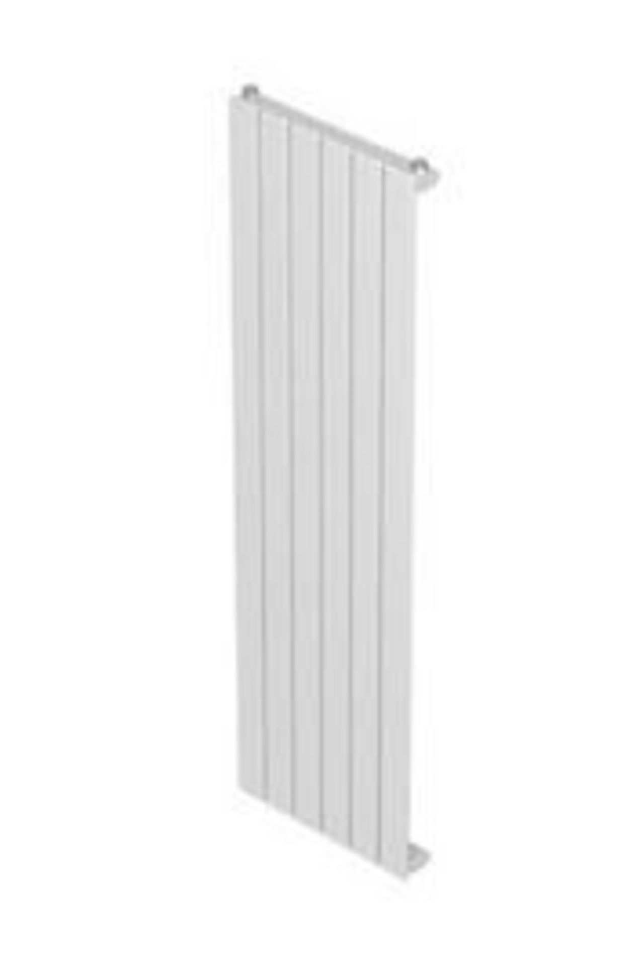 1 BOXED MORETTI MODENA DESIGNER RADIATOR IN WHITE - 6712D / SIZE: 1500 X 288MM / RRP £199.99