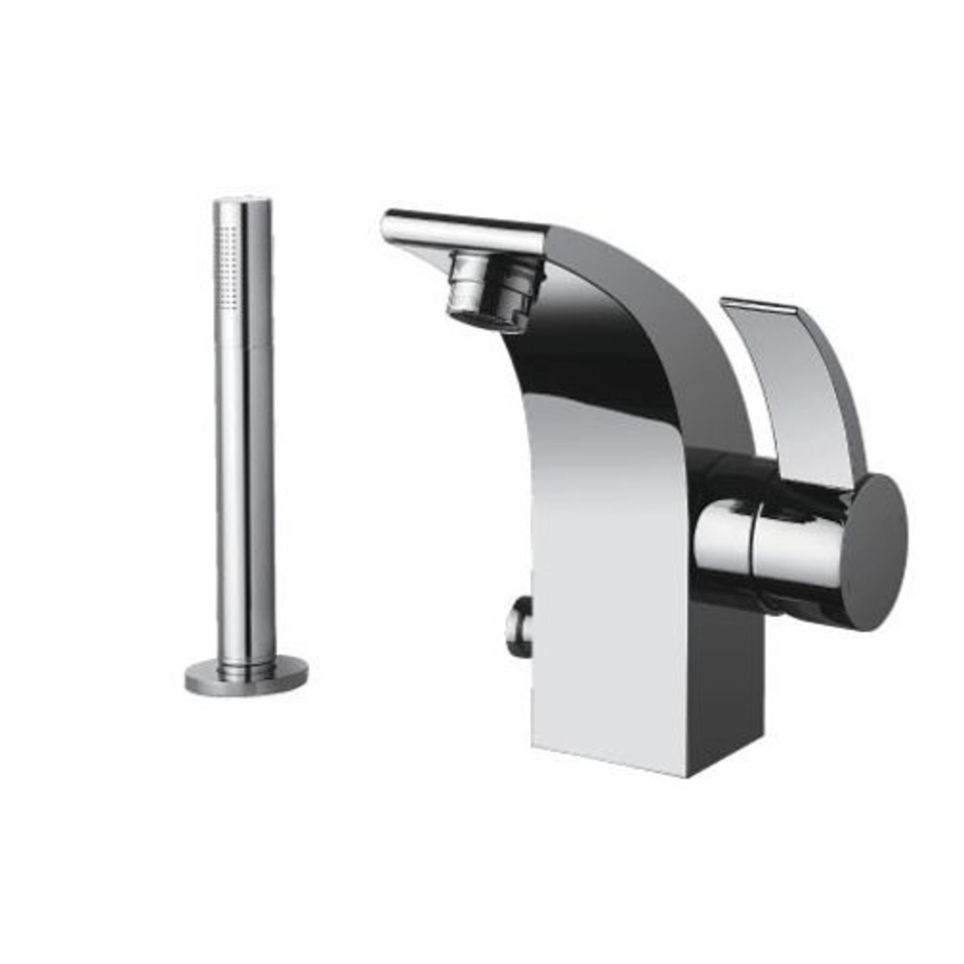 BATHSTORE 'SUBLIME' VERY HIGH QUALITY, DESIGNER BATH & SHOWER MONO MIXER TAP. SOLID BRASS