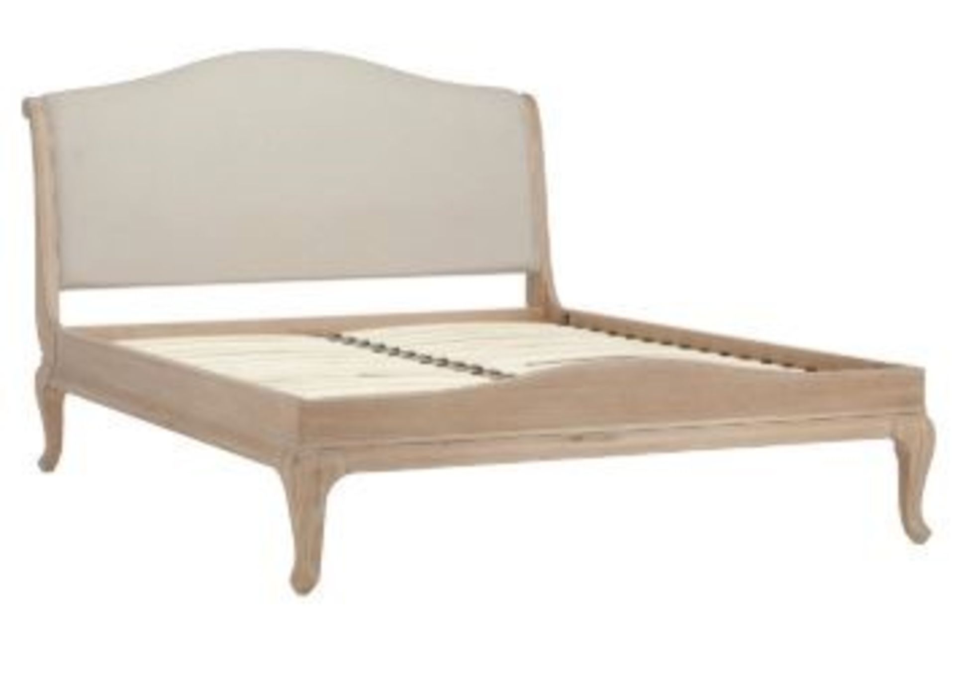 JOHN LEWIS ETIENNE LOW END SLEIGH SUPER KING BED FRAME