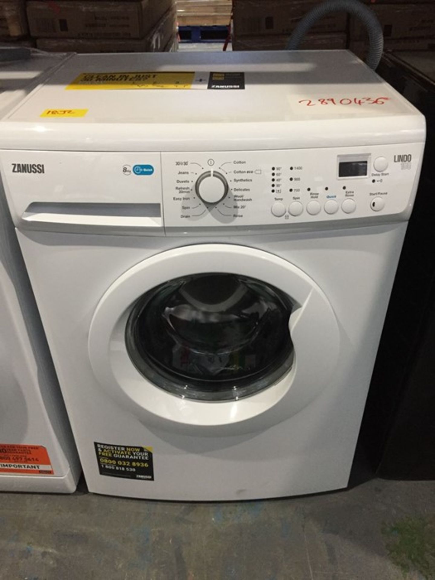 ZANUSSI ZWF81441W FREESTANDING WASHING MACHINE