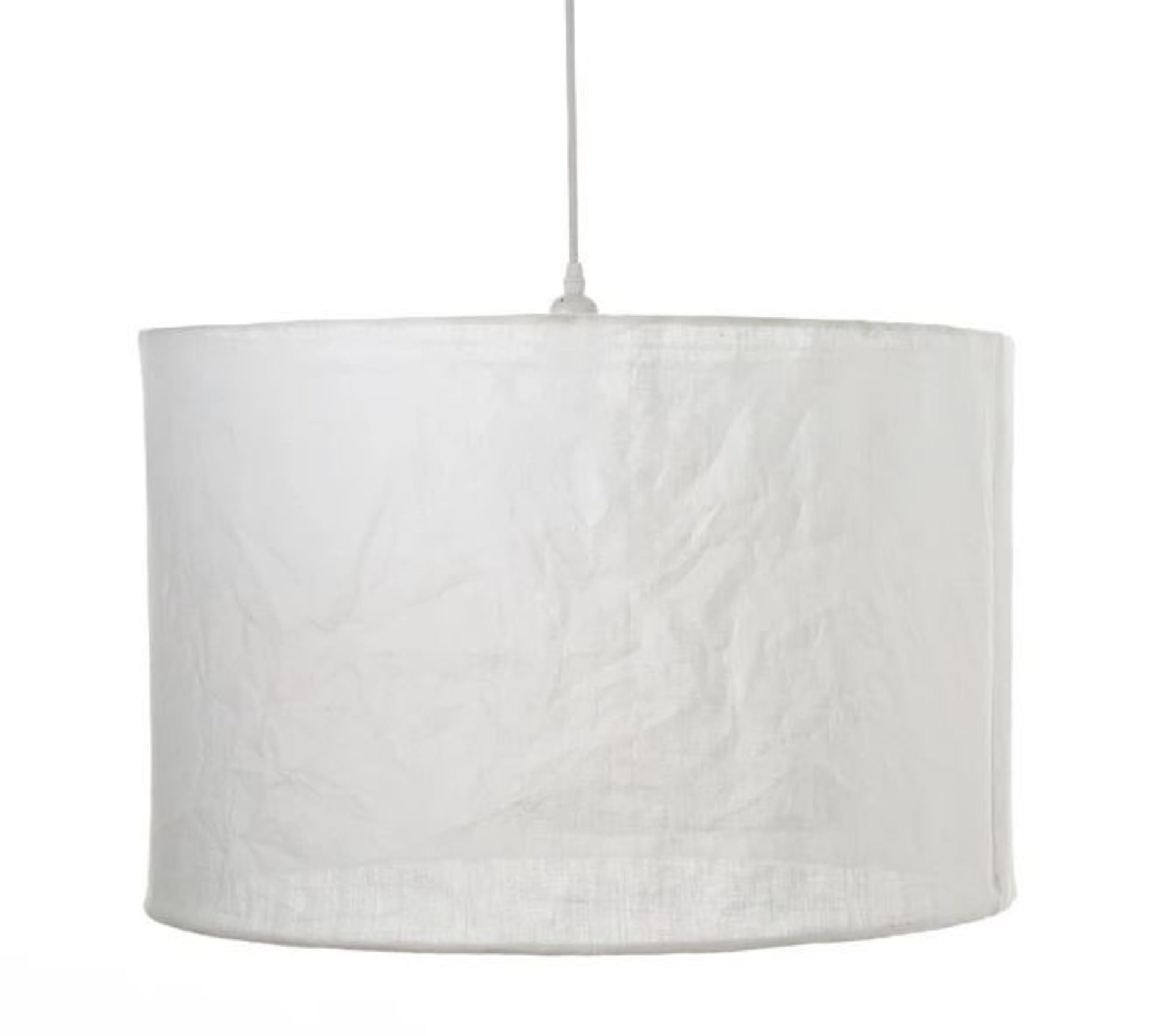 LA REDOUTE HOLORIME LINEN GAUZE LAMPSHADE