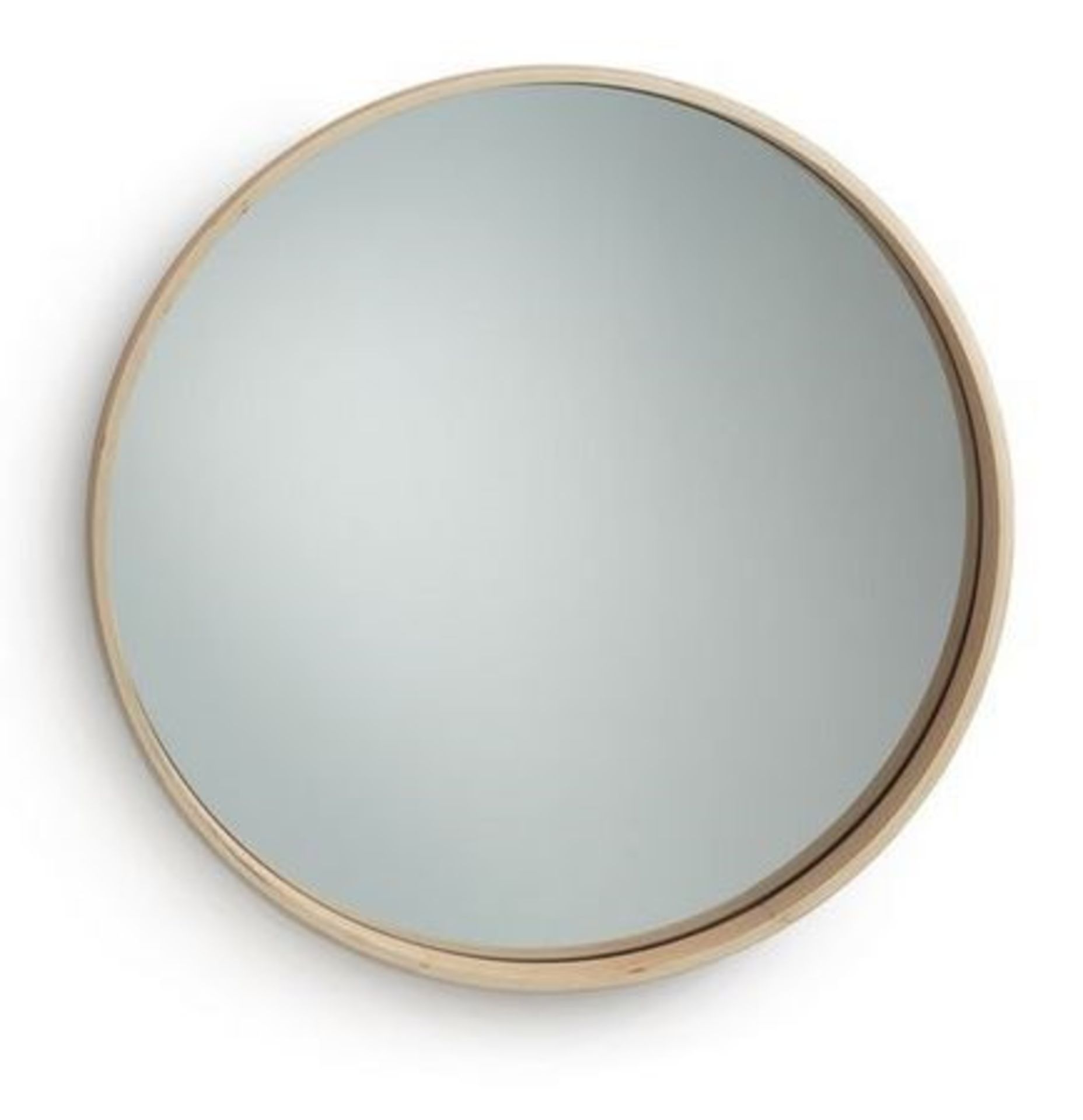 LA REDOUTE ALARIA ROUND OAK MIRROR