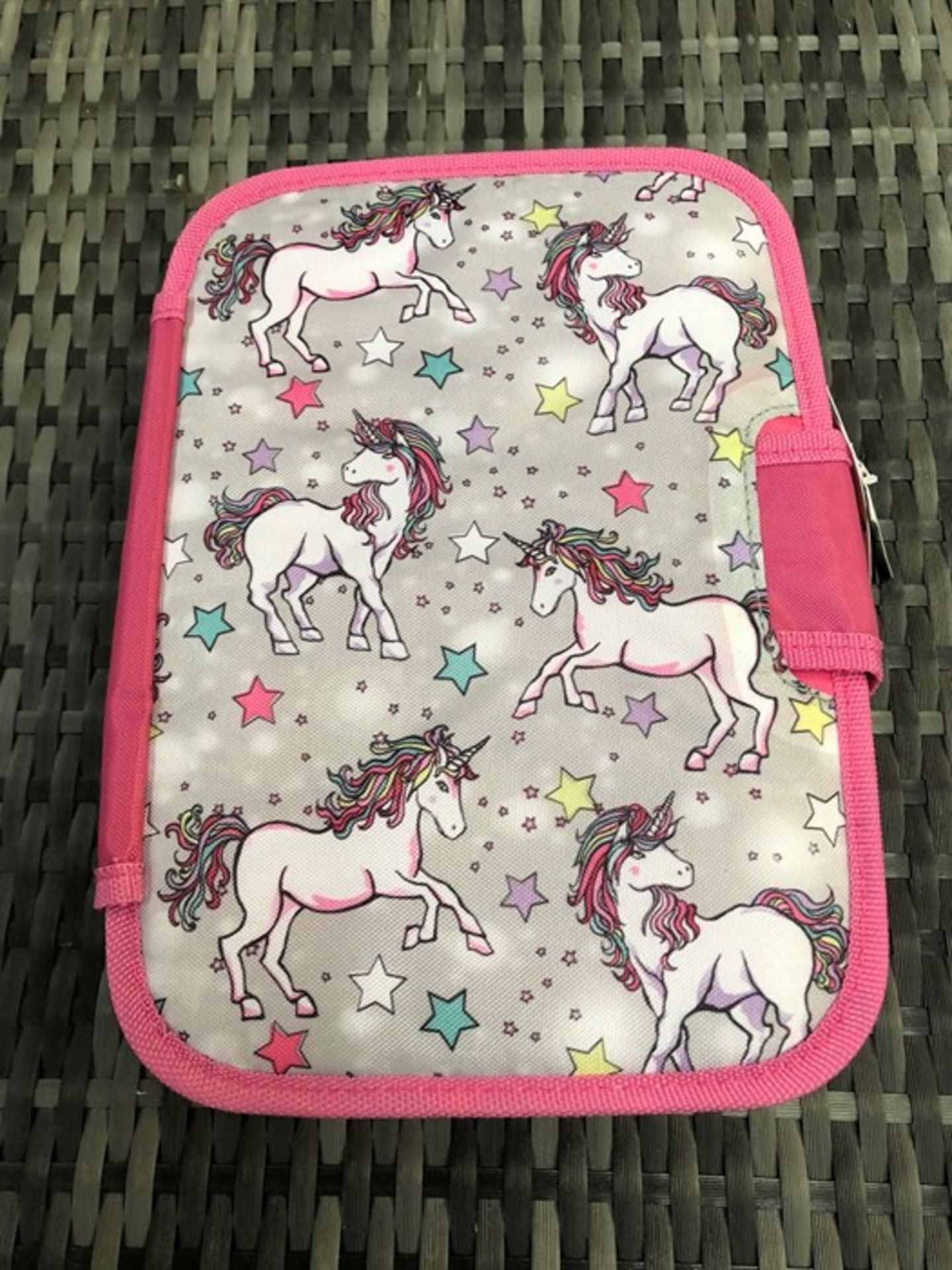 1 INSULATED UNICORN THEMED LUNCH BAG (SOLD AS SEEN)