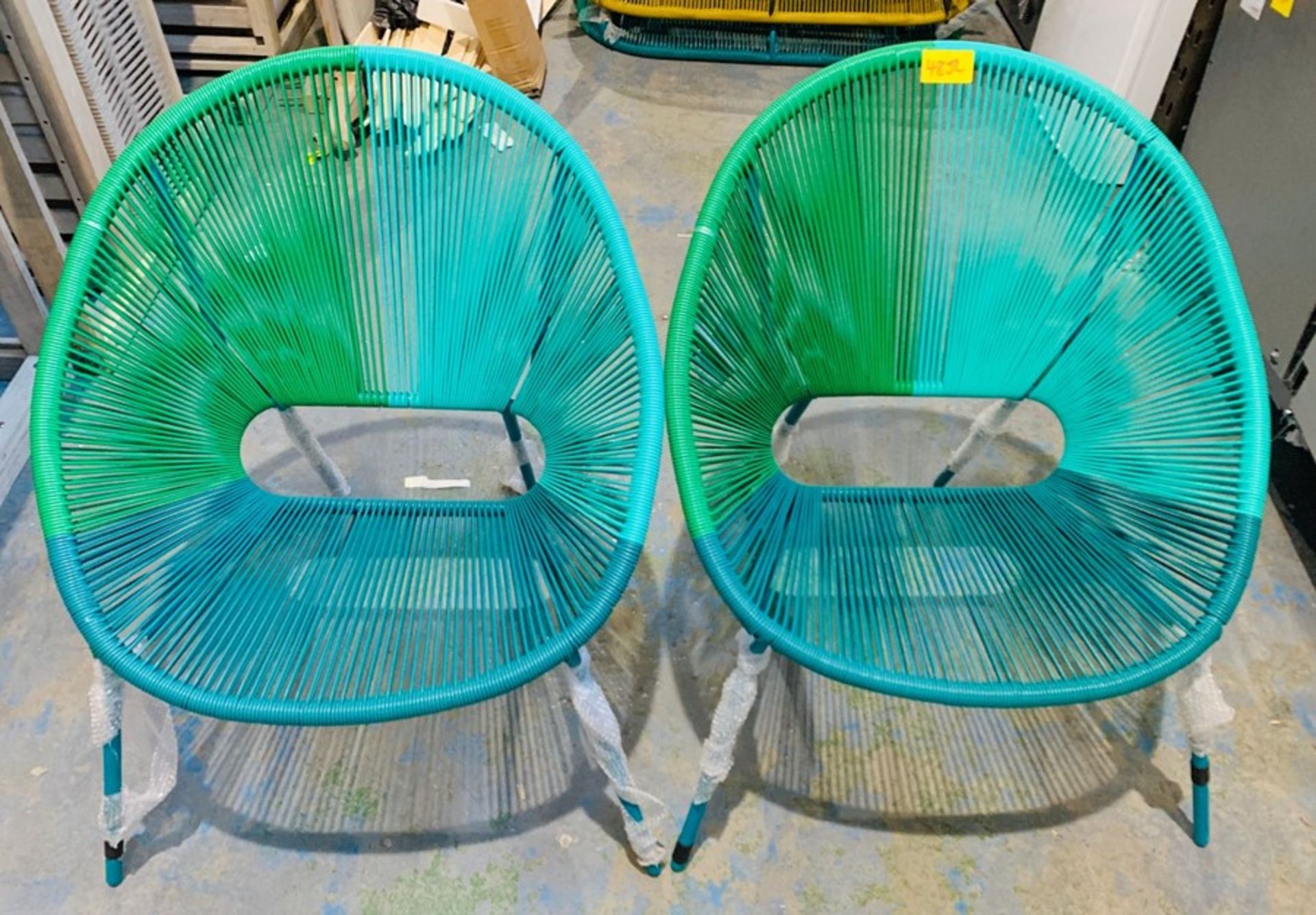 2 X HOUSE BY JOHN LEWIS SALSA GARDEN CHAIRS