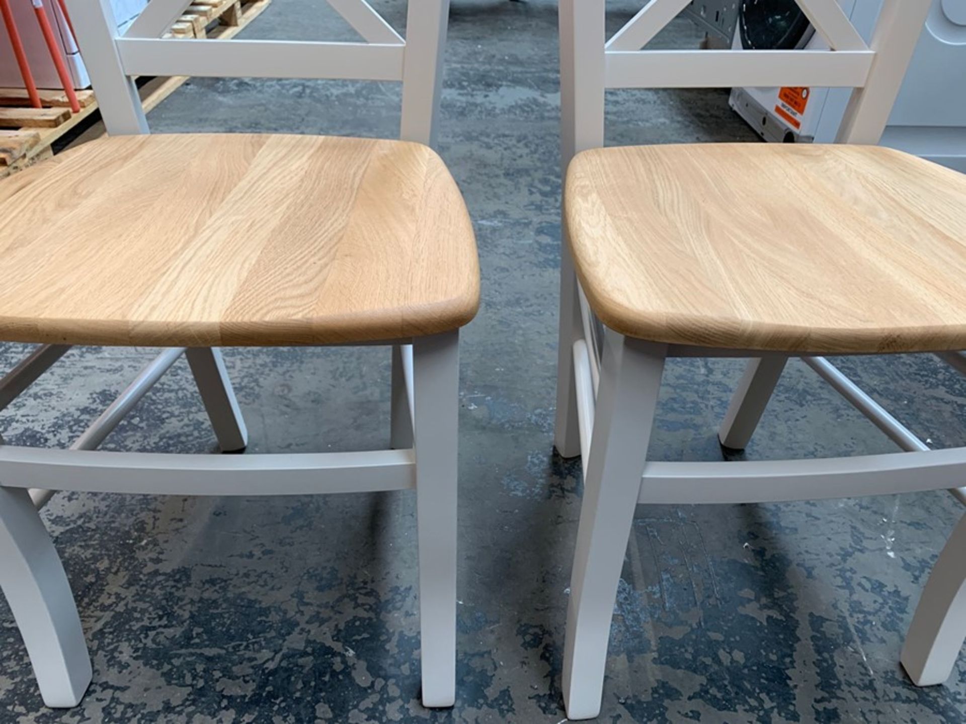 2 x JOHN LEWIS CLAYTON DINING CHAIRS - Image 2 of 2