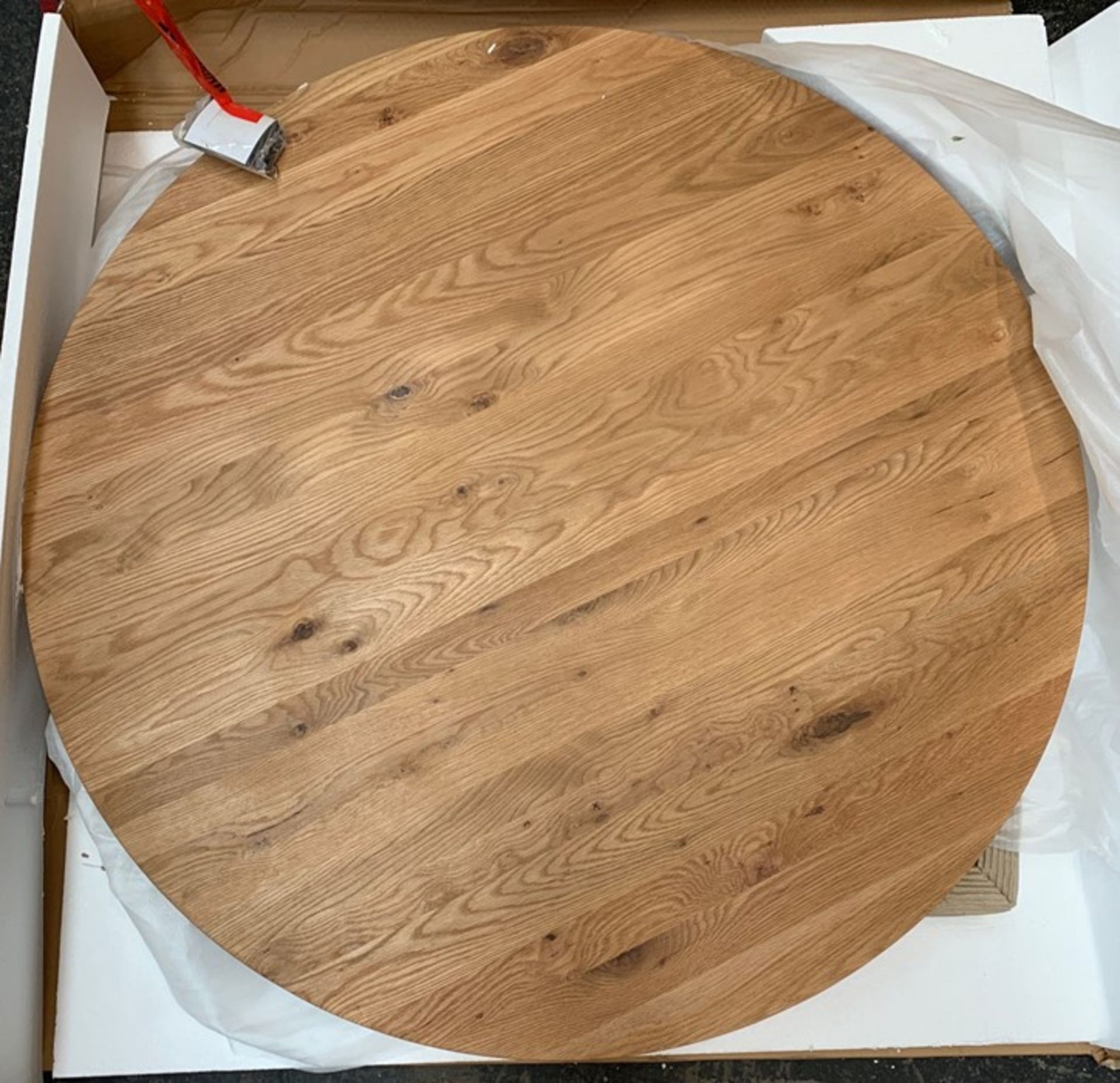 JOHN LEWIS CALIA ROUND DINING TABLE IN OAK - Image 2 of 3