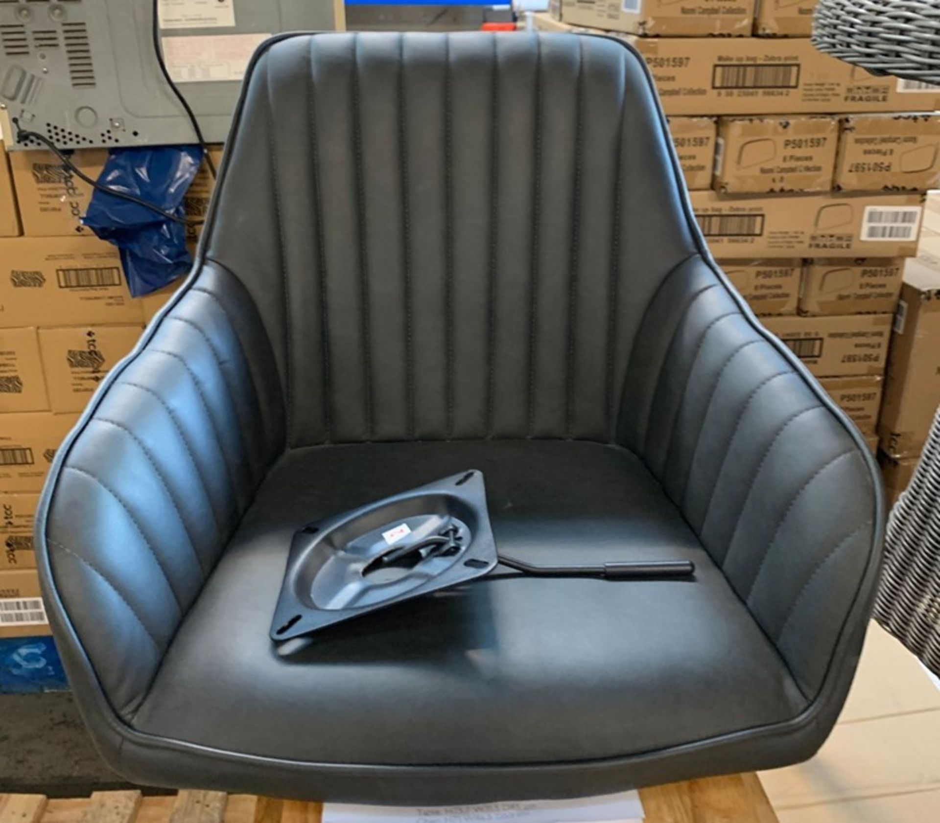 JOHN LEWIS BROOKS OFFICE CHAIR IN CHARCOAL