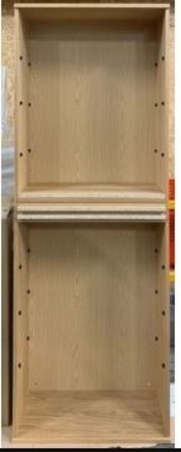 JOHN LEWIS ABACUS 7 SHELF BOOKCASE IN OAK