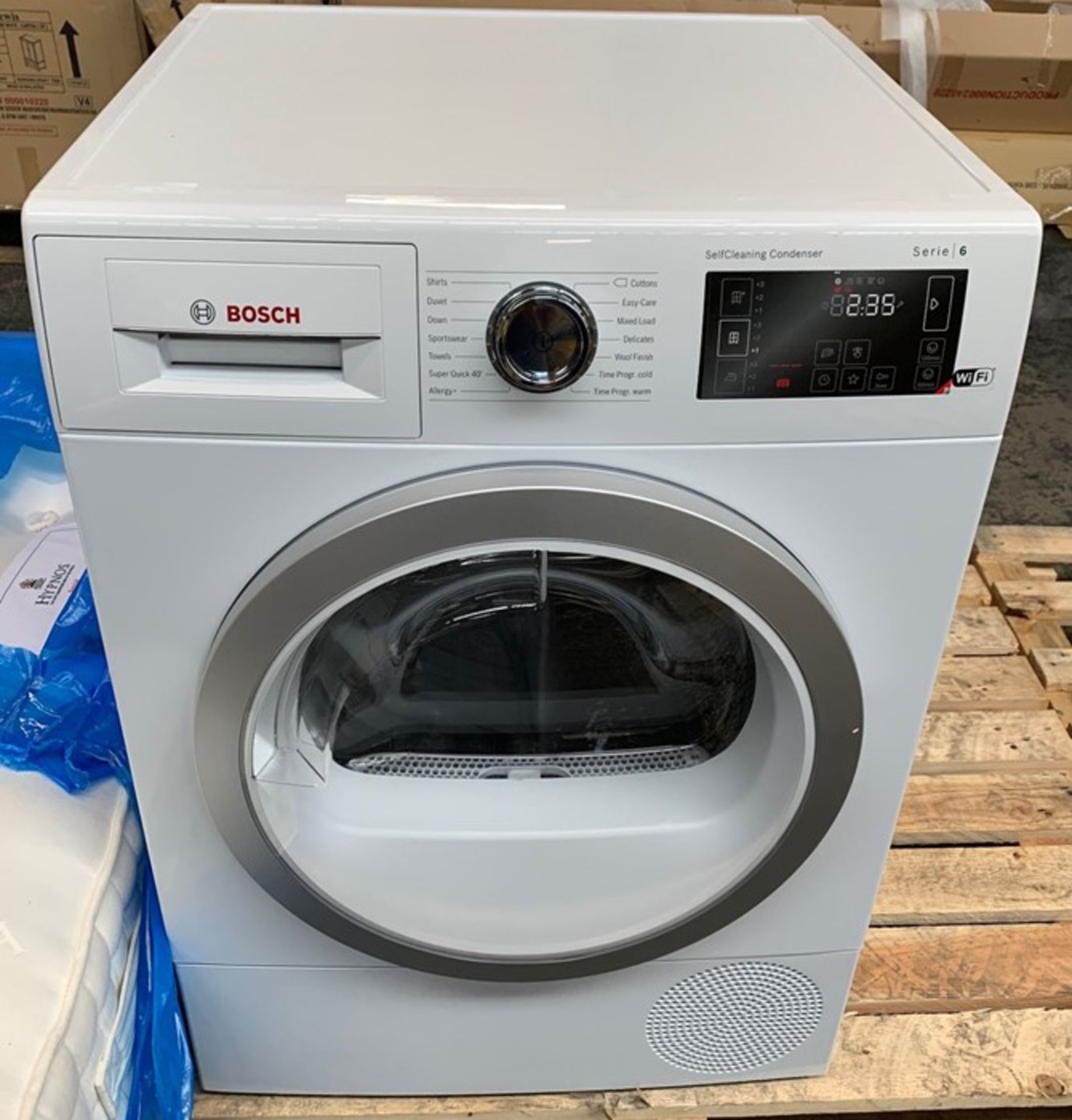 BOSCH WTWH7660GB HEAT PUMP TUMBLE DRYER