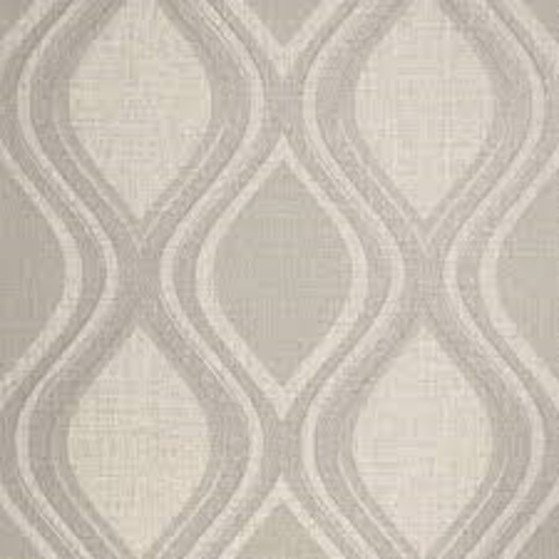 1 BOXED TO CONTAIN 6 ROLLS AS NEW ARTHOUSE CURVE TAUPE WALLPAPER - 295102