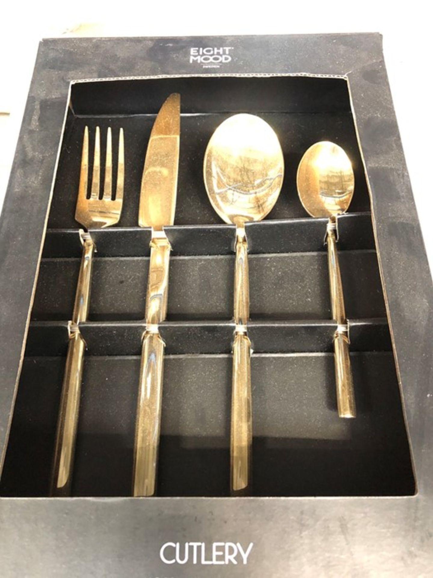 1 BOXED SET OF LA REDOUTE CUTLERY