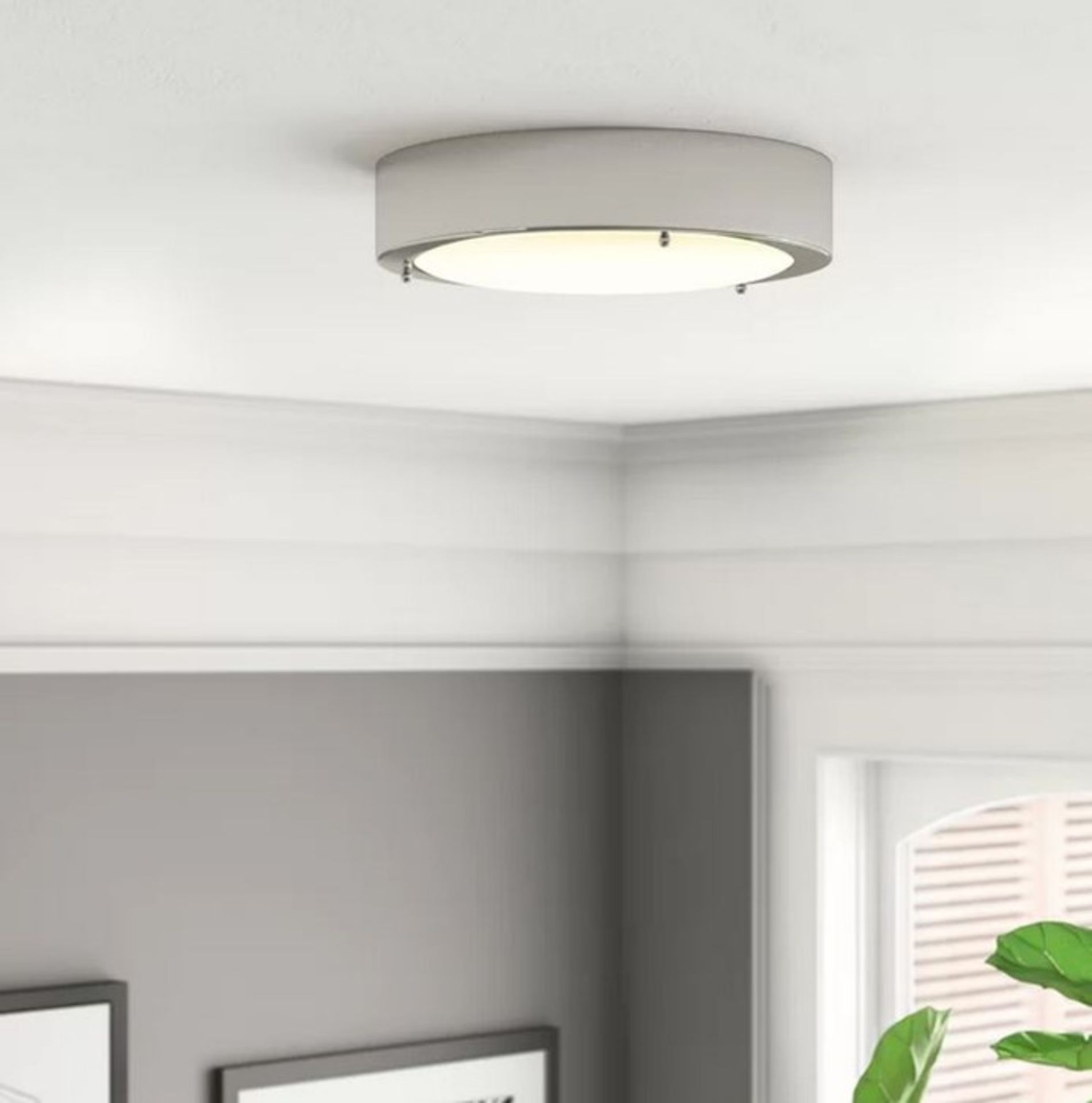 1-LIGHT 30CM FLUSH MOUNT